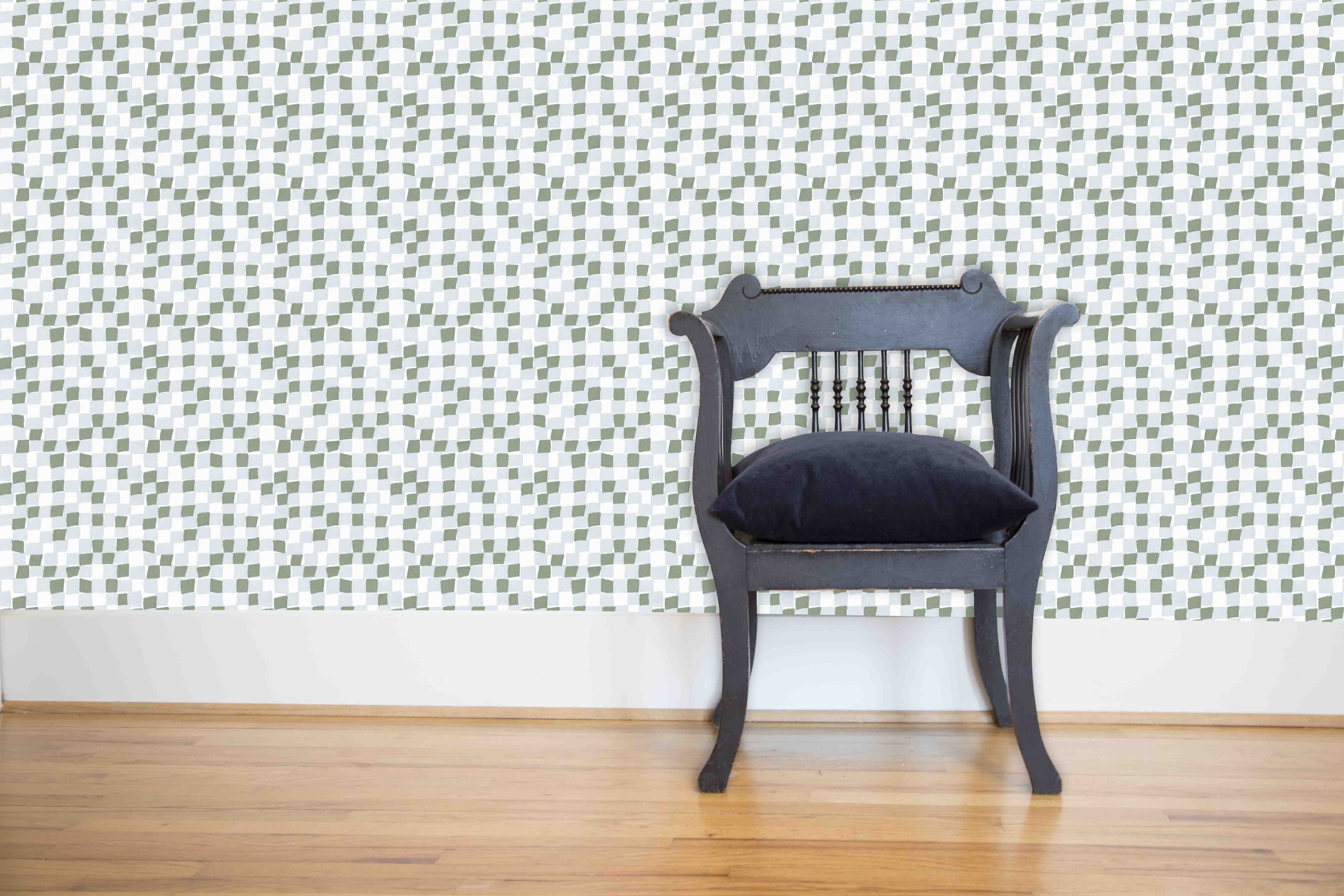 Checker in Dew Sample