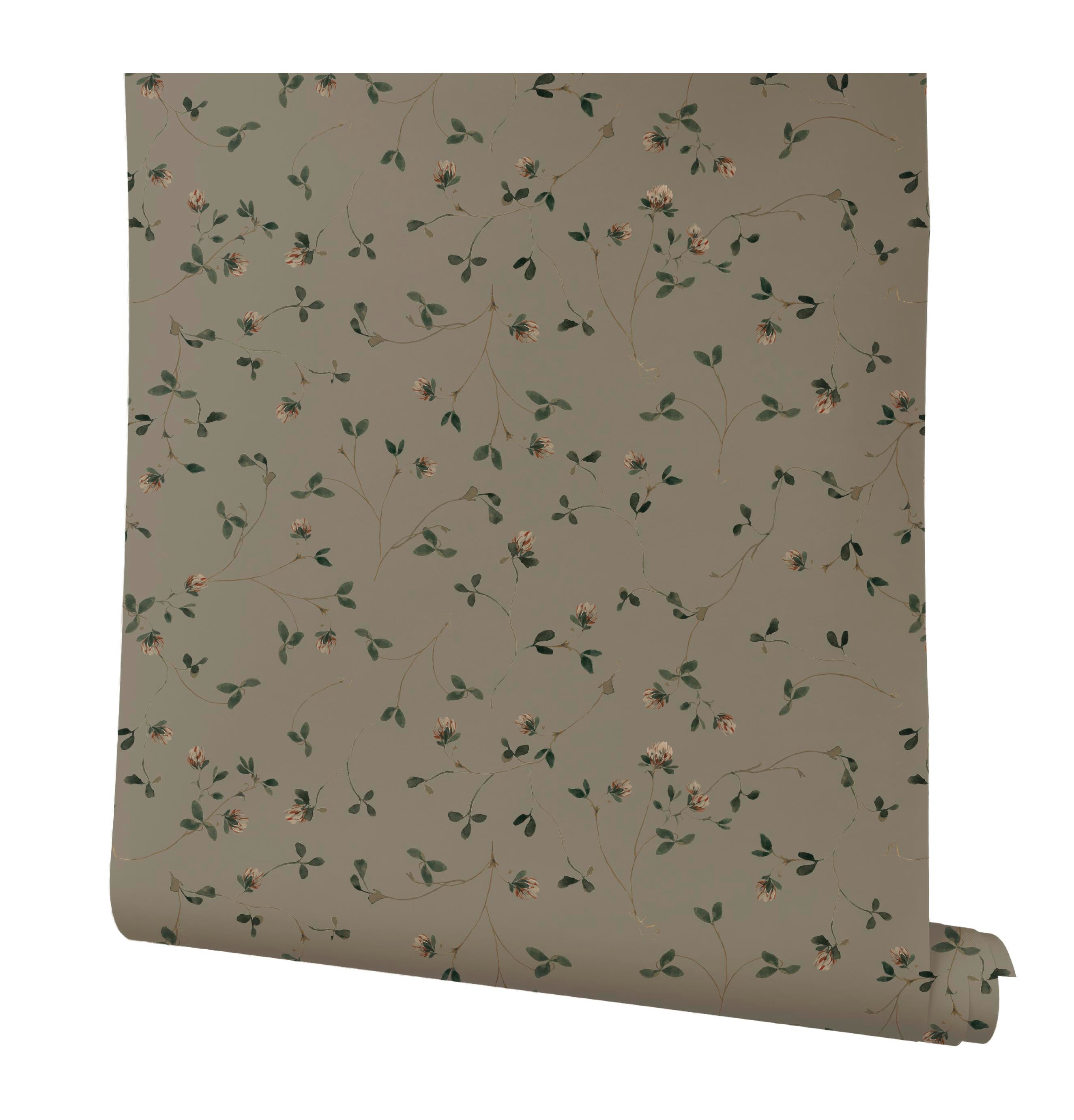 Clover in Taupe Sample