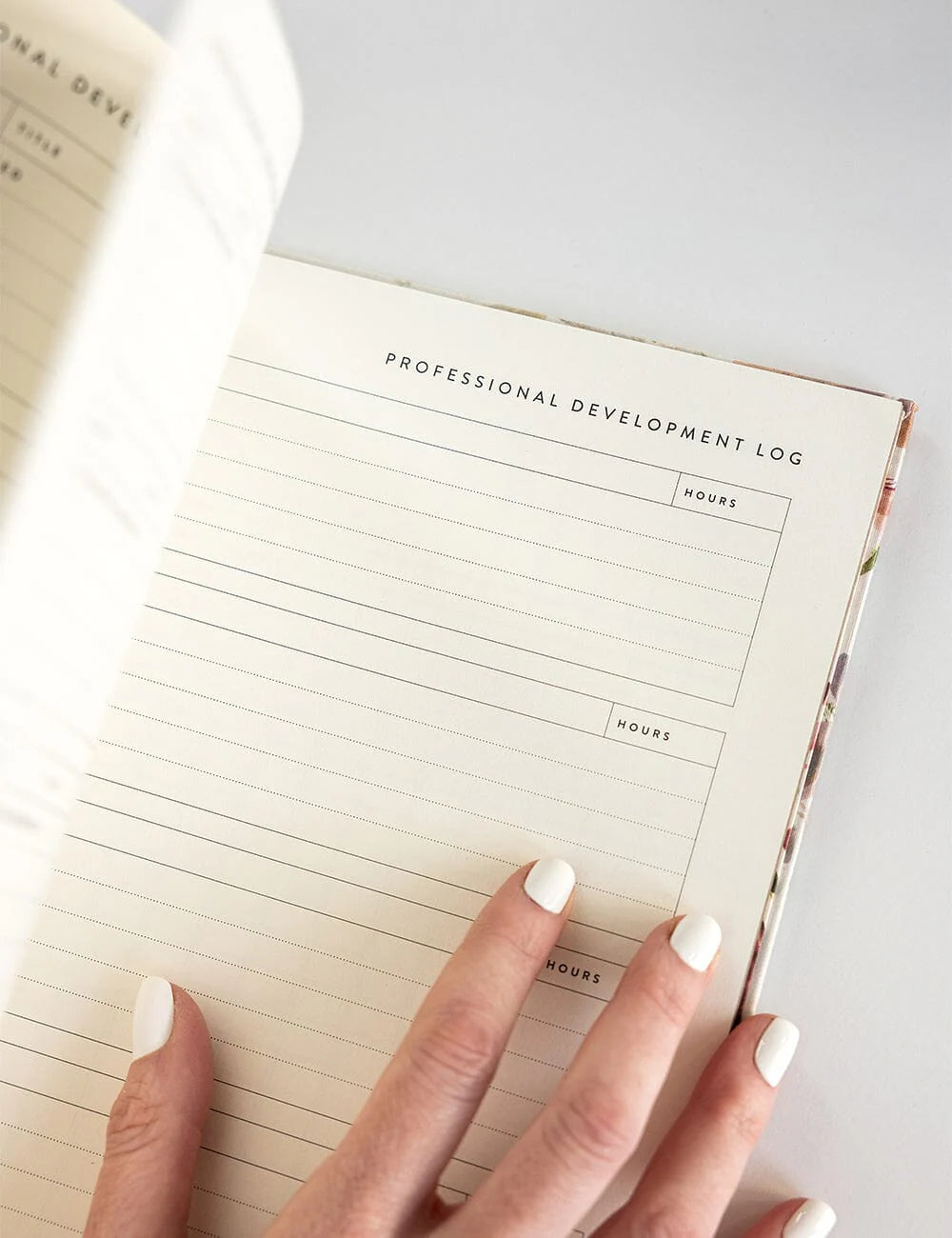 2025 Teachers Planner in Peony