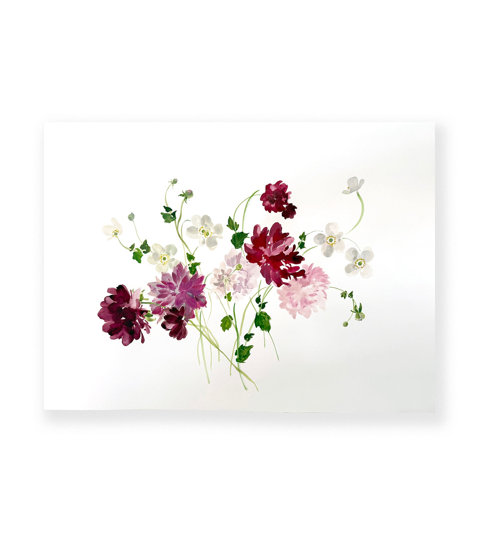 Dahlias and Anemones