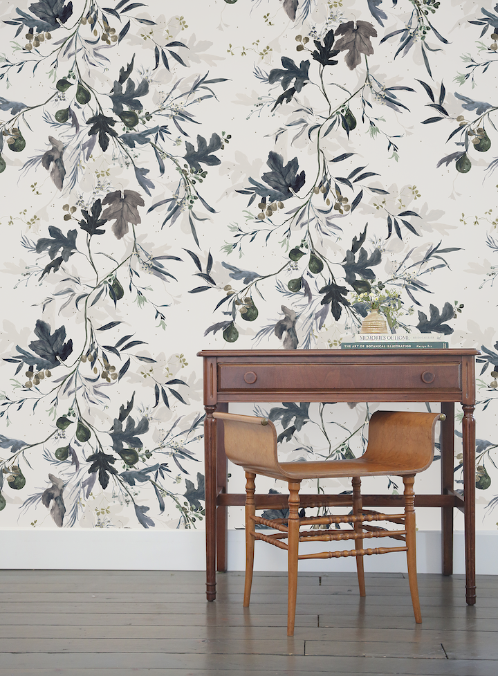 Fig in Indigo Sample