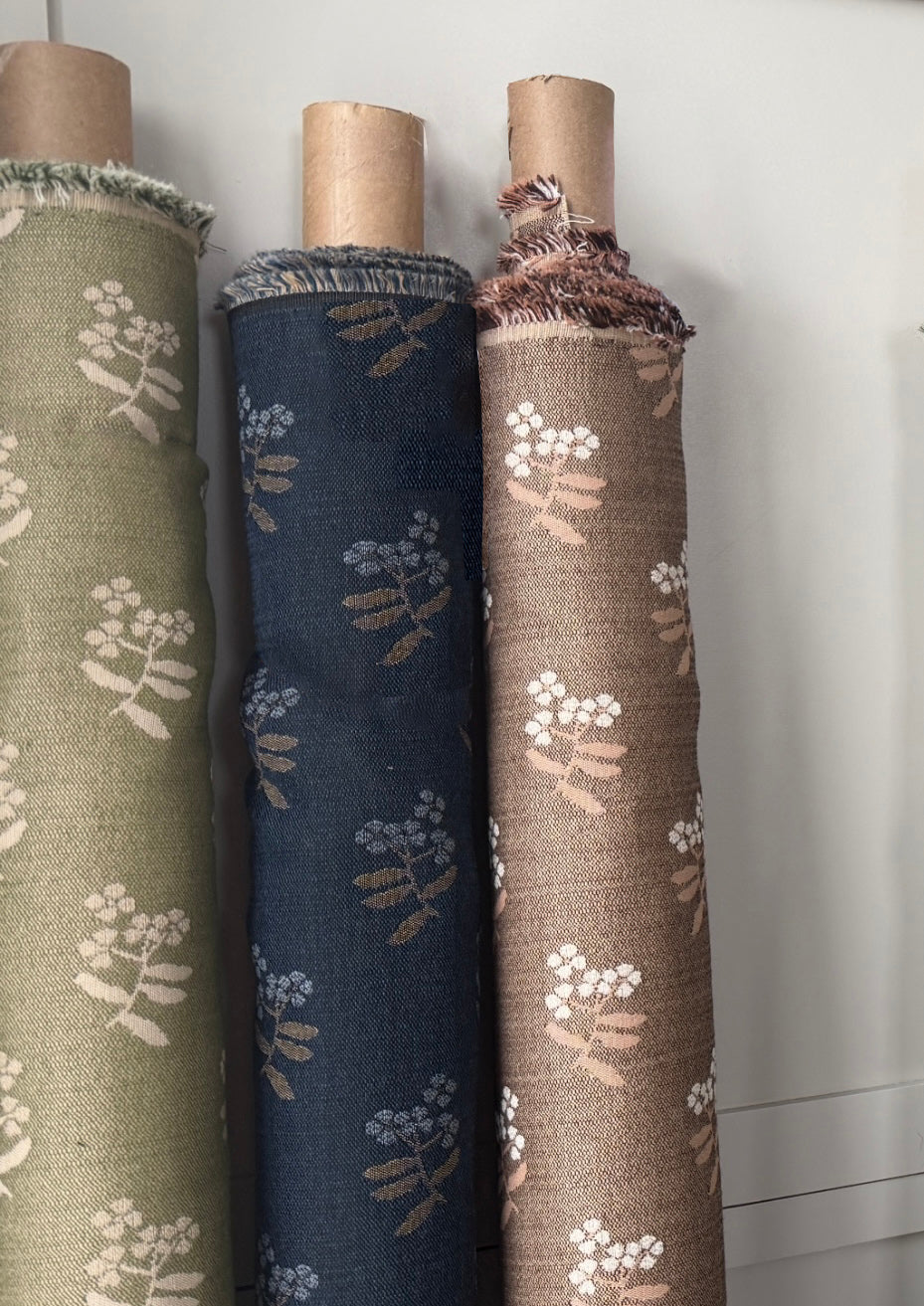 Flora in Cedar Fabric Sample