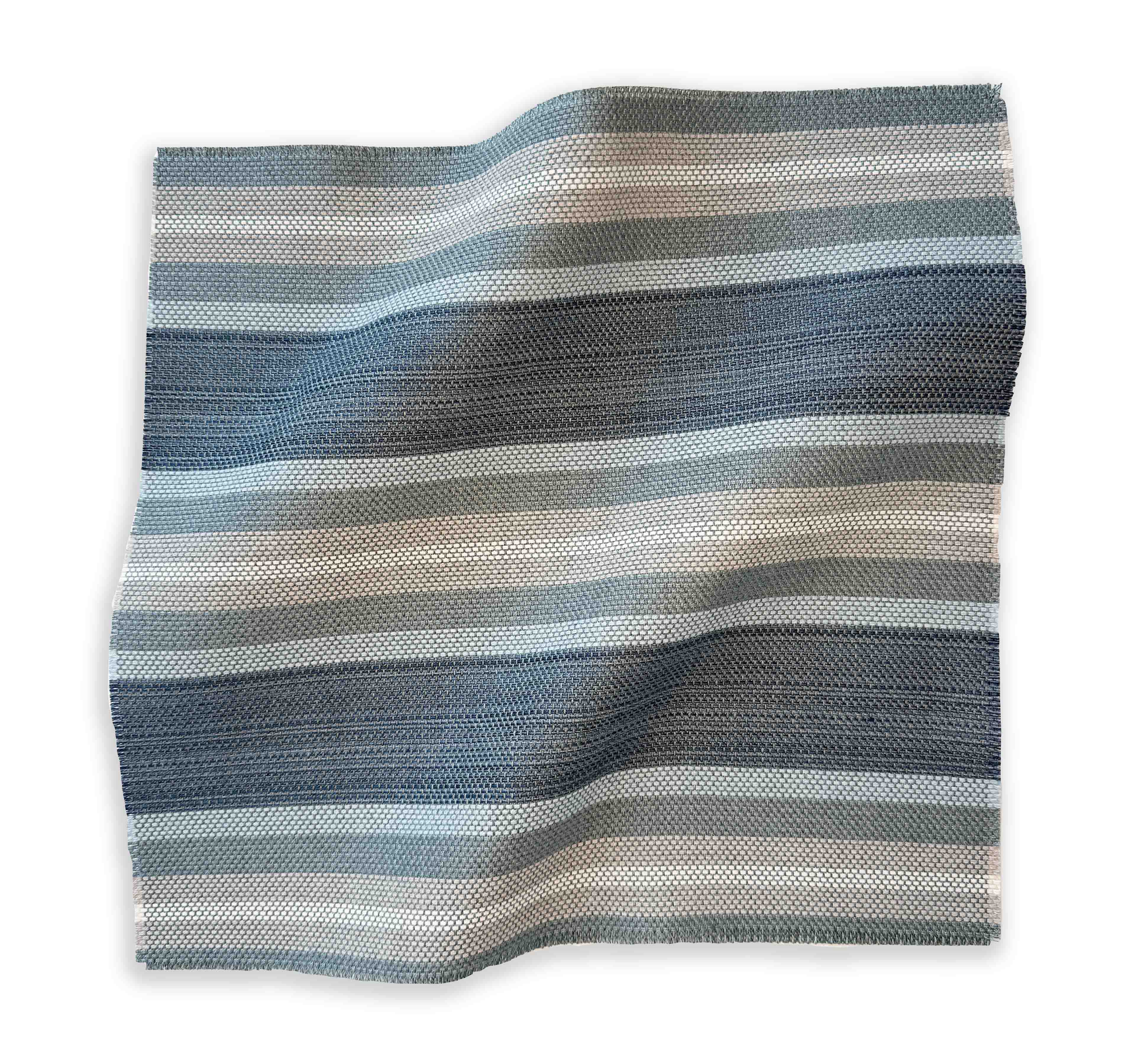 Harbour Stripe in Lake Fabric Sample