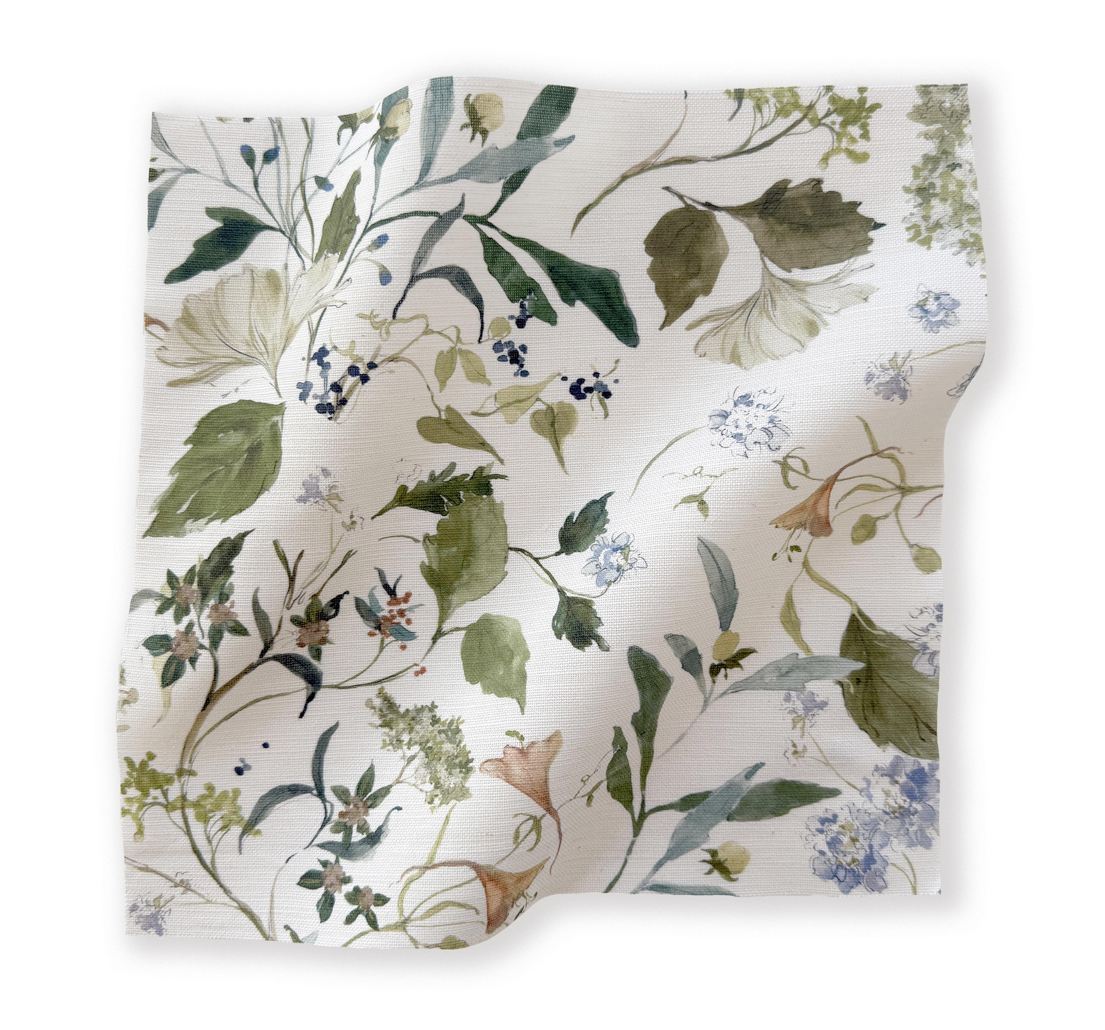 Herbarium in Fern Fabric Sample