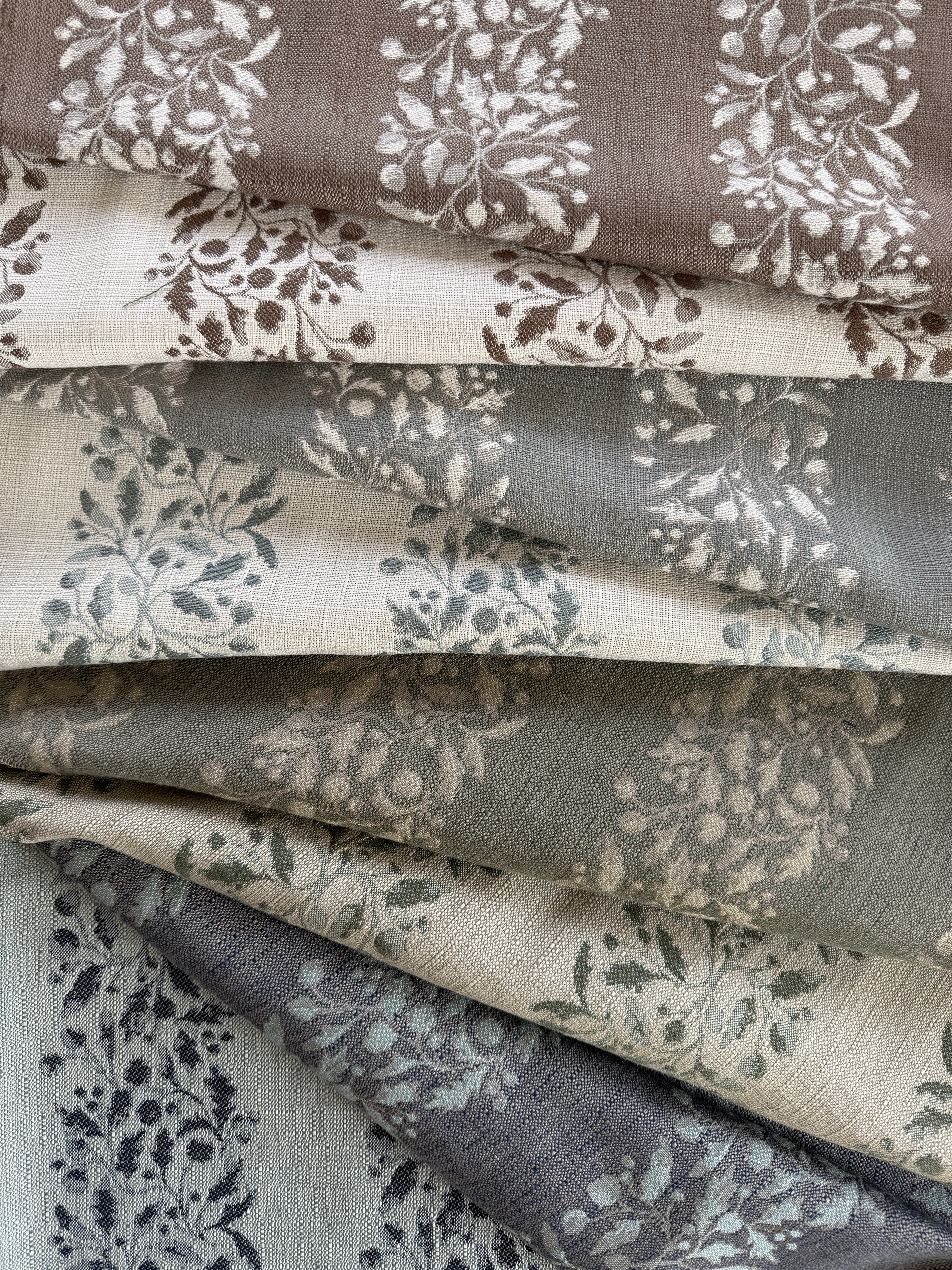 Linden in Fog Fabric Sample