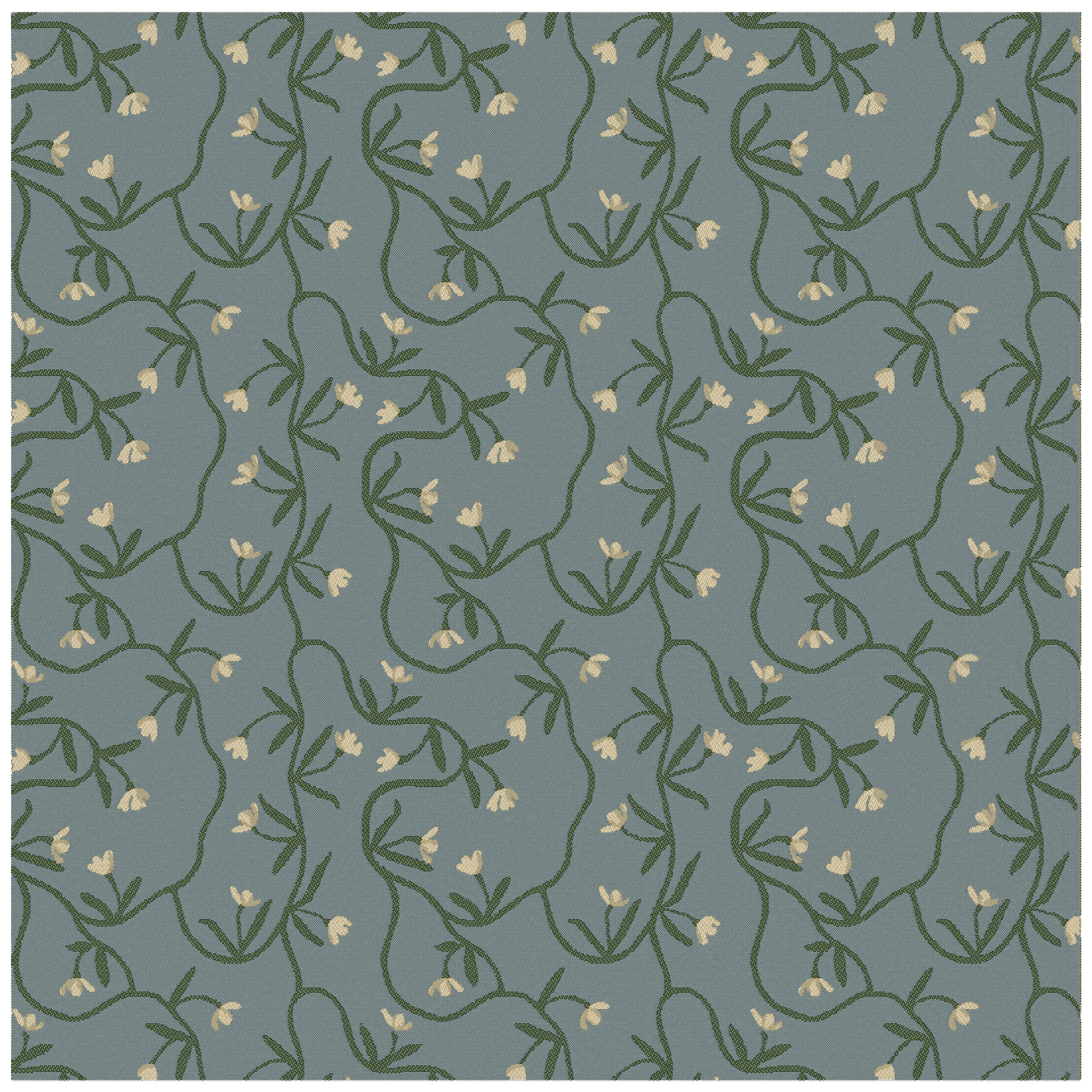 Bramble in River Fabric