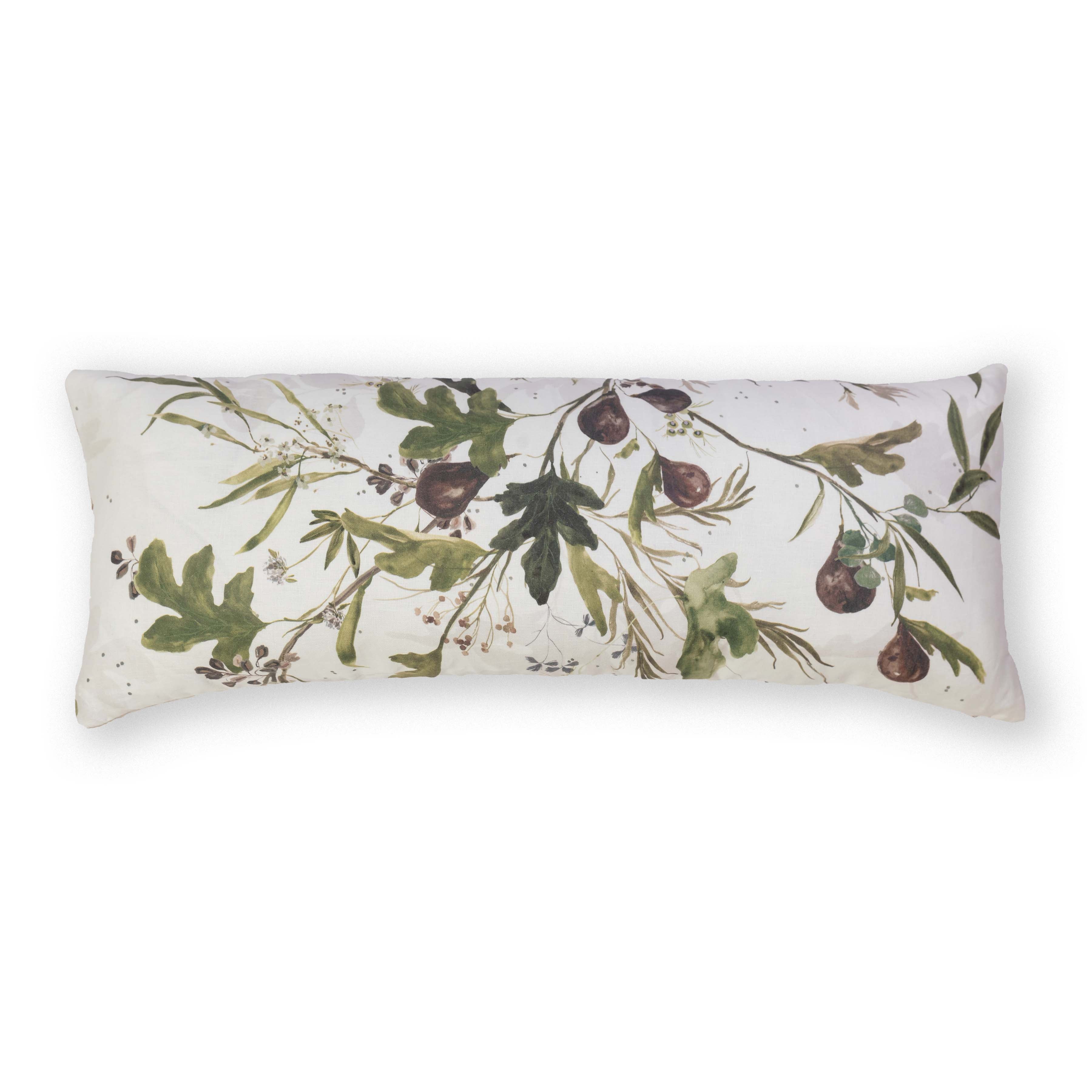 Fig in Linen Pillow Cover