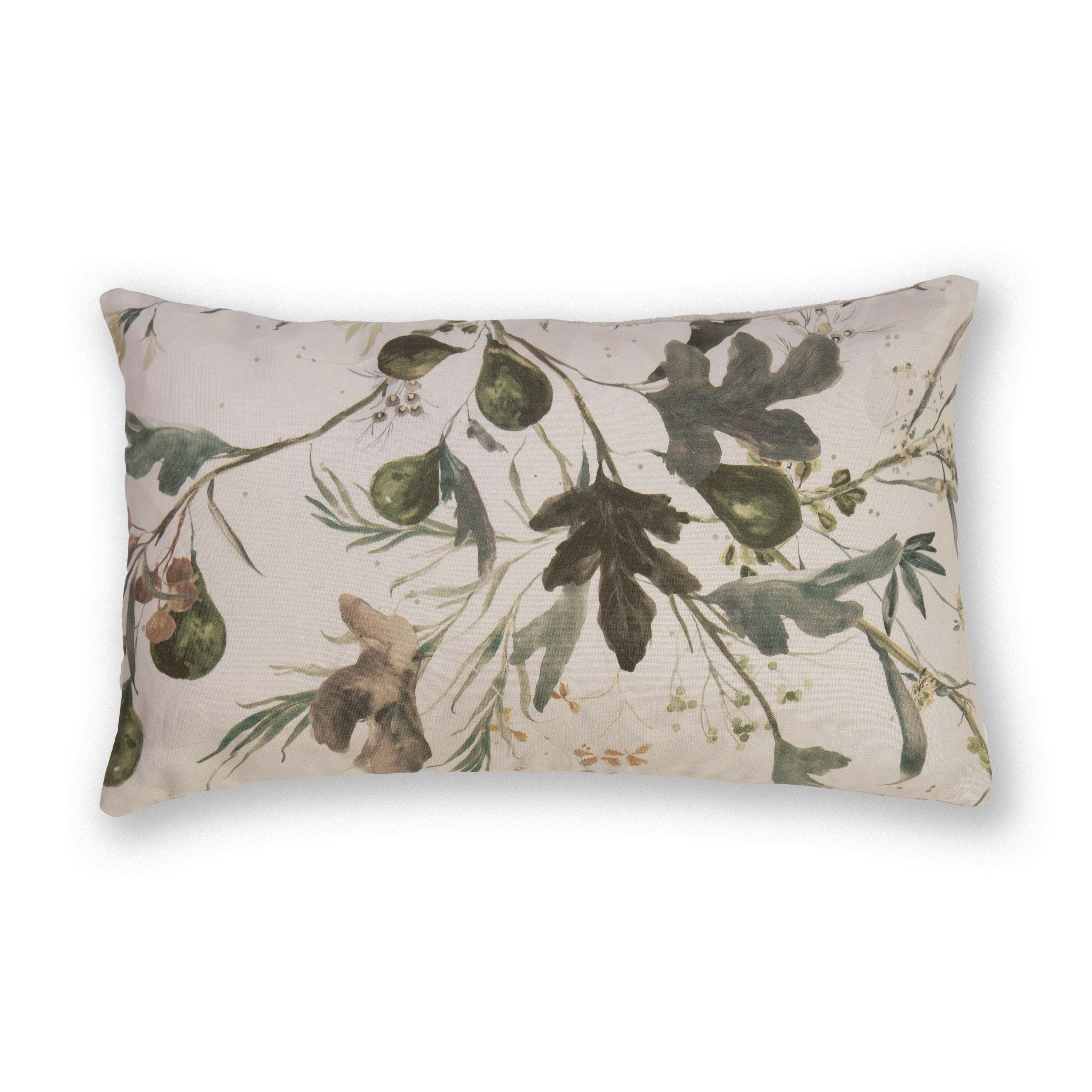 Fig in Rust Pillow Cover