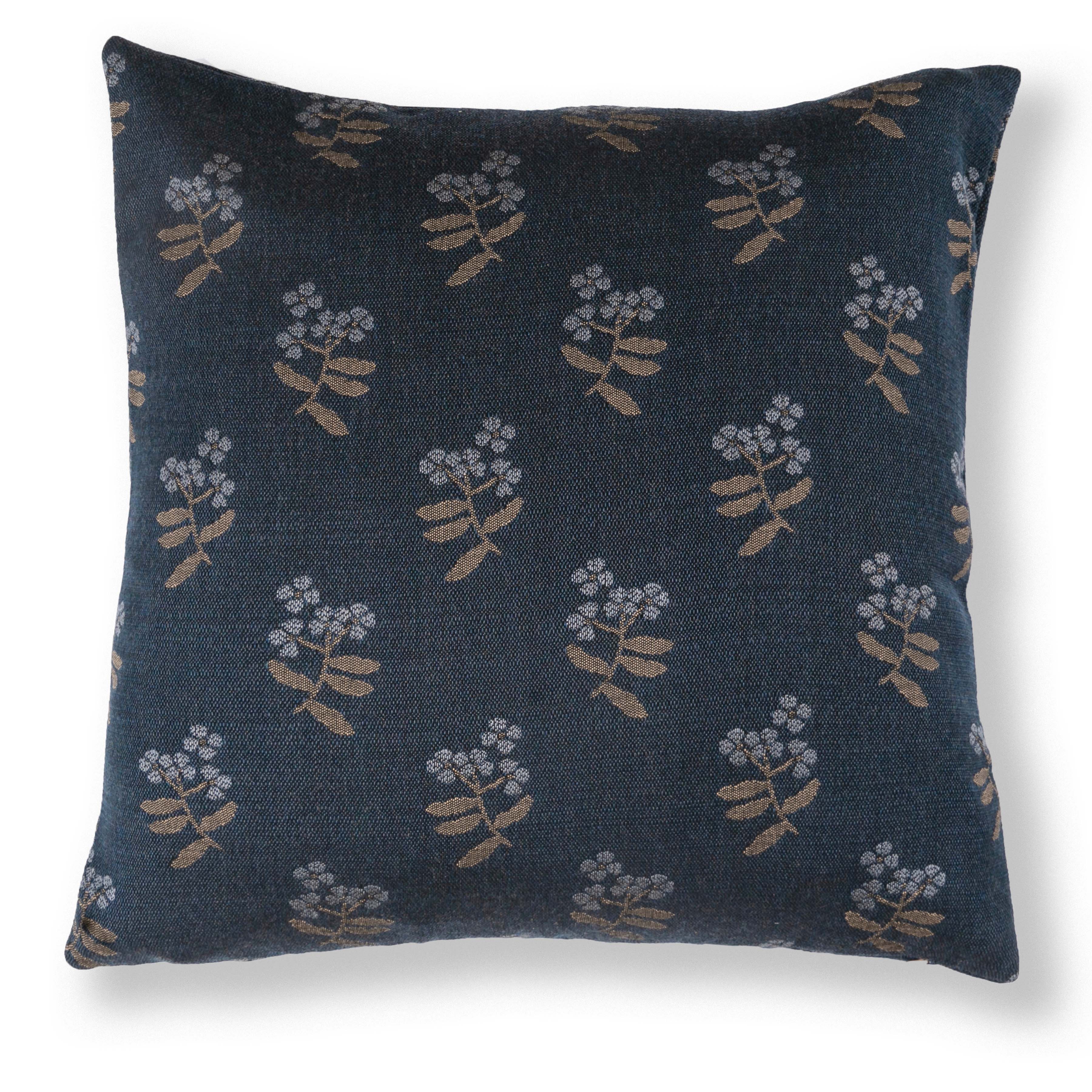 Flora in Indigo Pillow Cover - Indoor/Outdoor