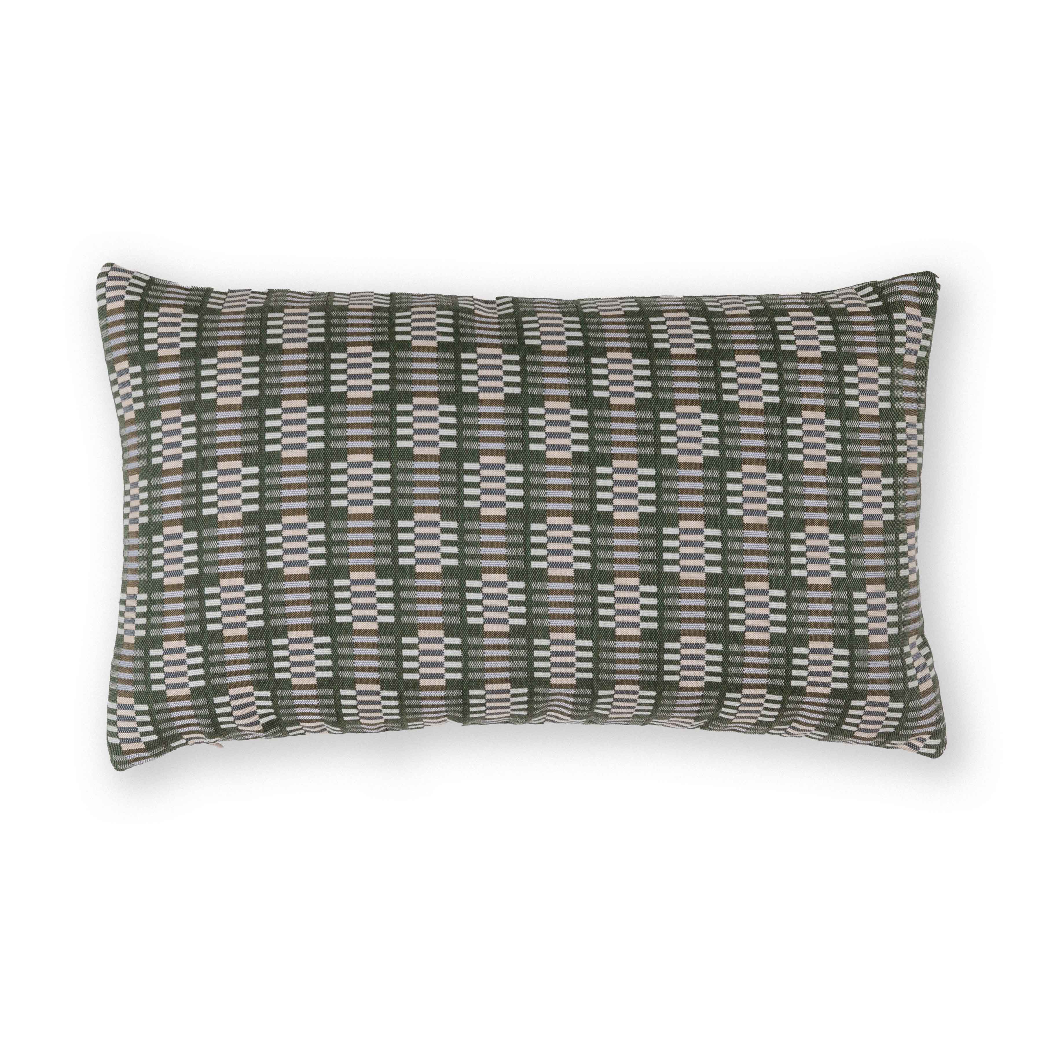 Pillar in Olive Pillow Cover - Indoor/Outdoor