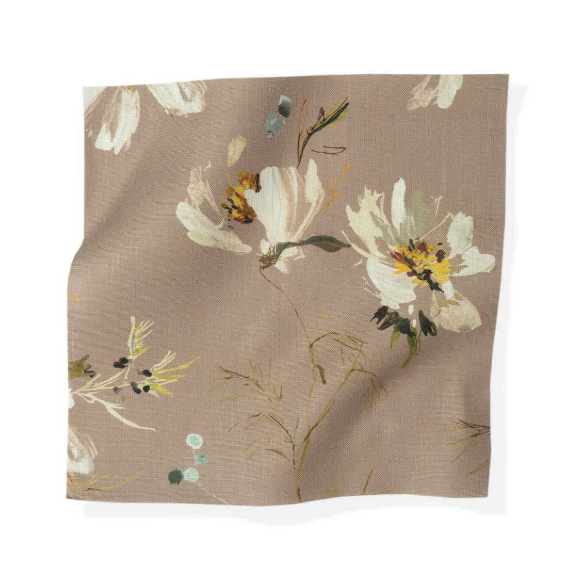 Cosmos in Mauve Fabric Sample