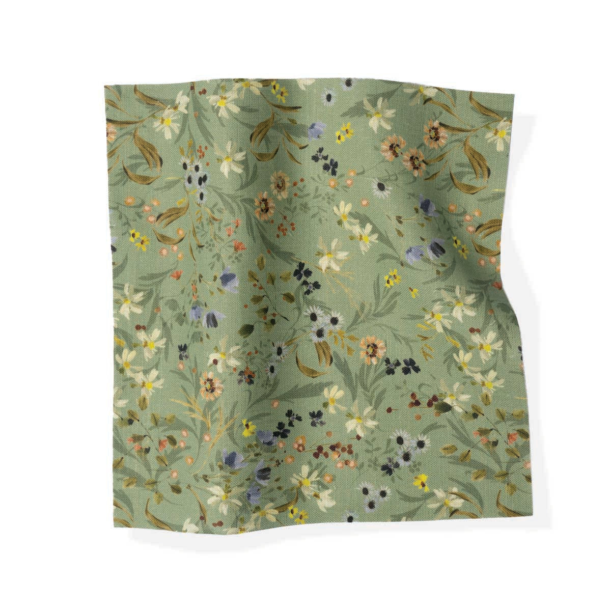 Eden in Jade Fabric Sample