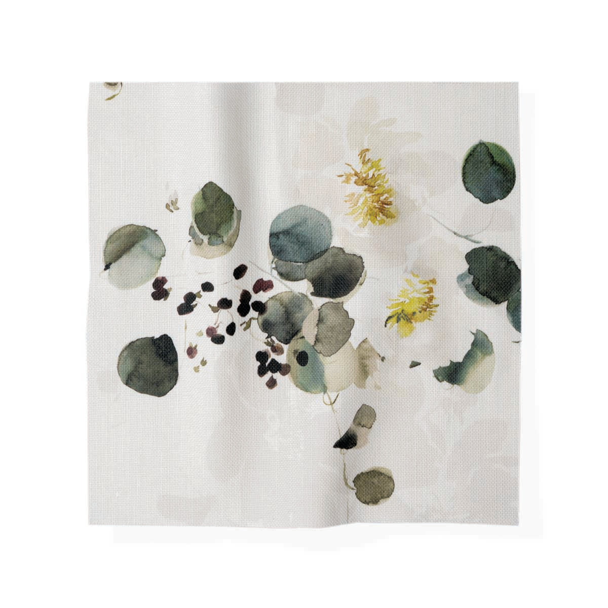 Eucalyptus in Snow Fabric Sample