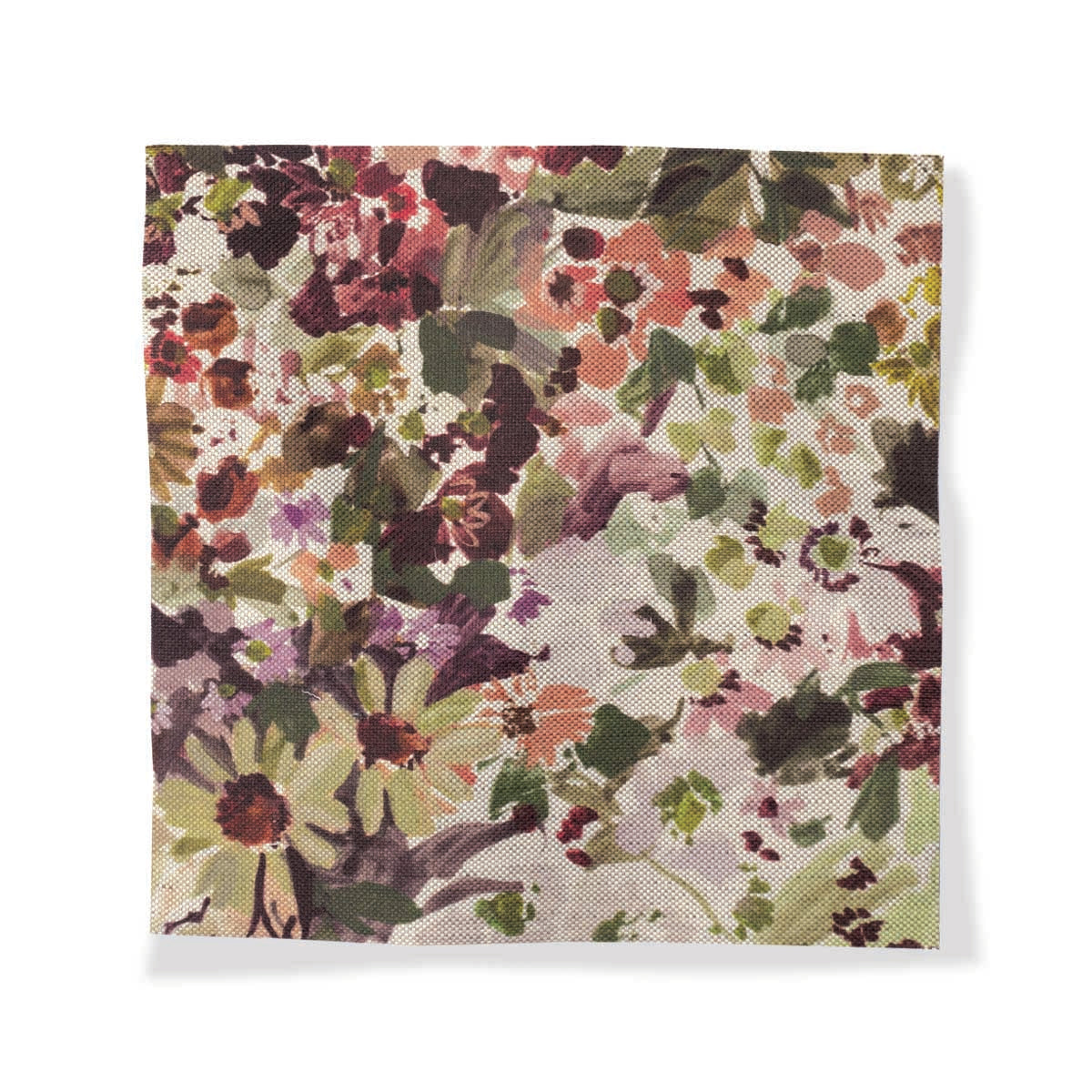 Gardens in Mauve Fabric Sample