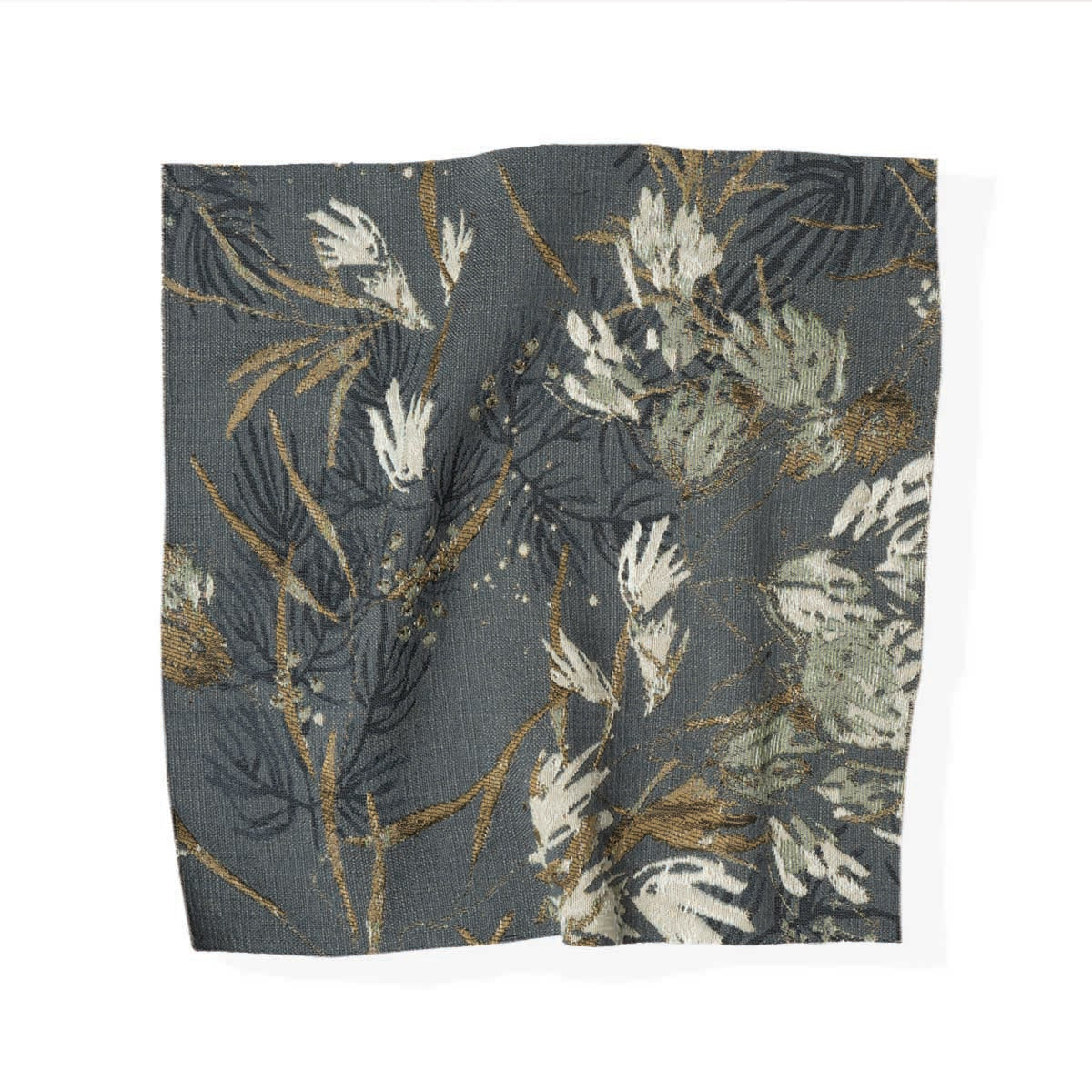 Meadow in Blue Woven Fabric Sample