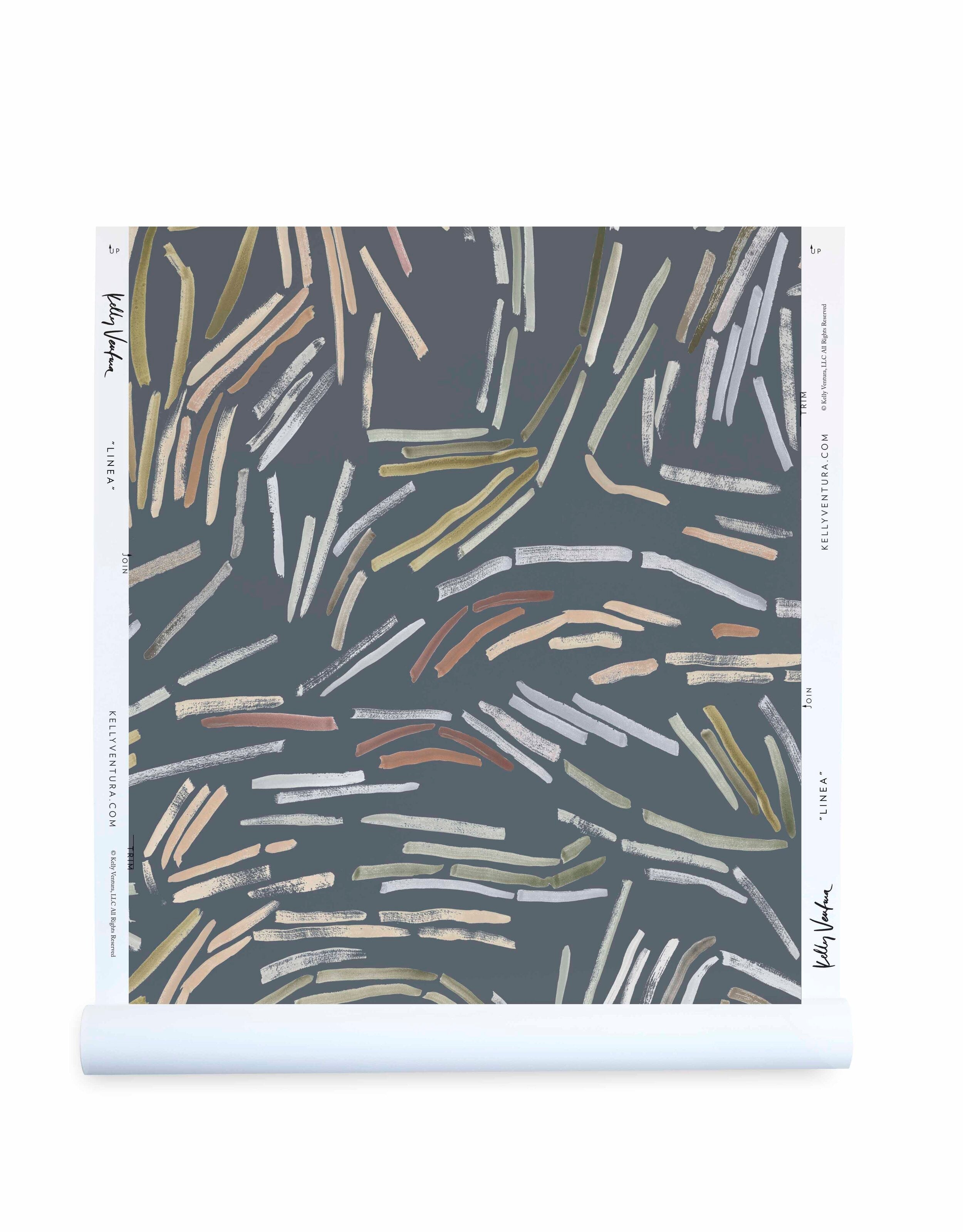 Linea in Pewter Sample