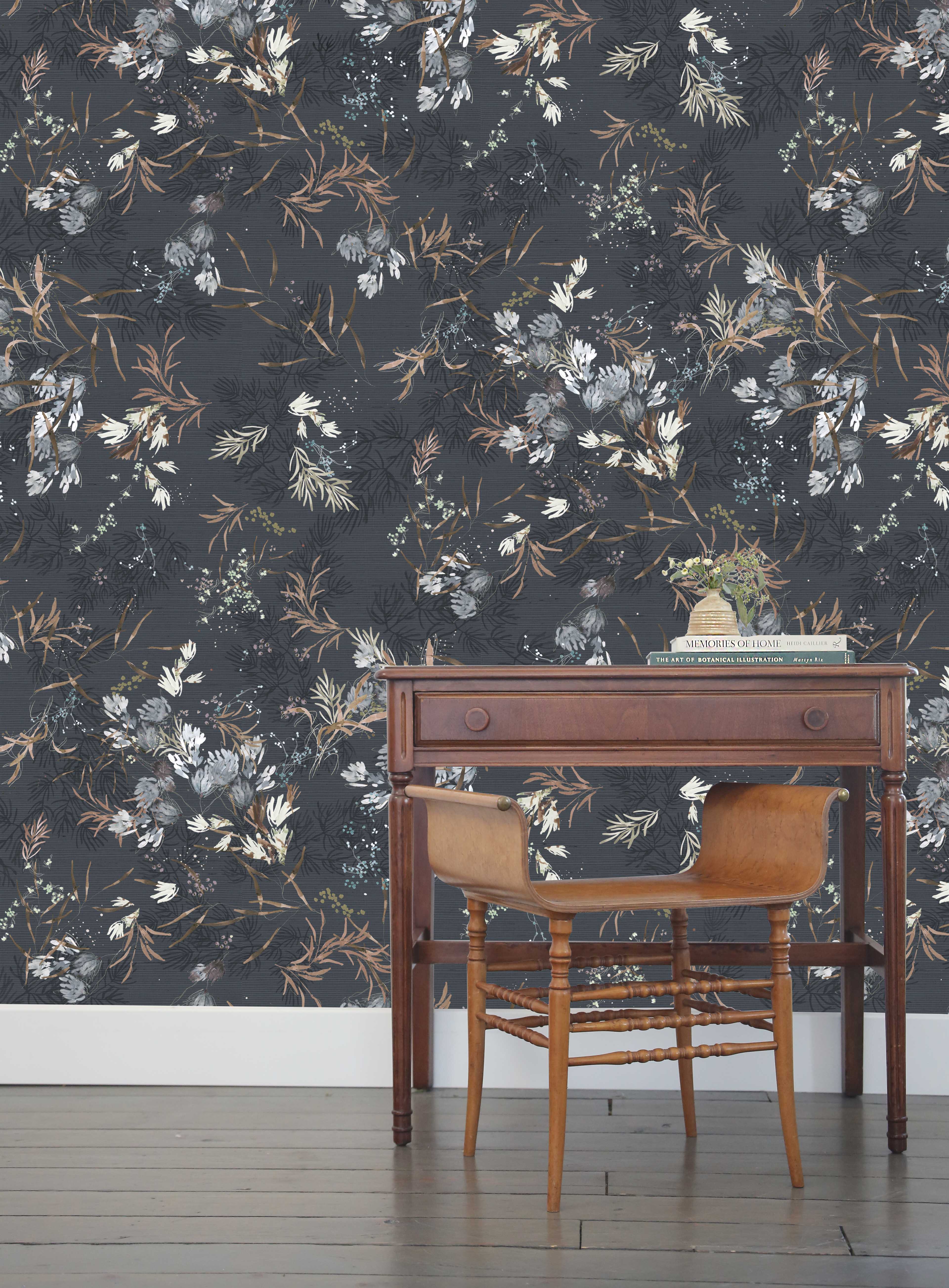 Meadow in Blue on Paperweave