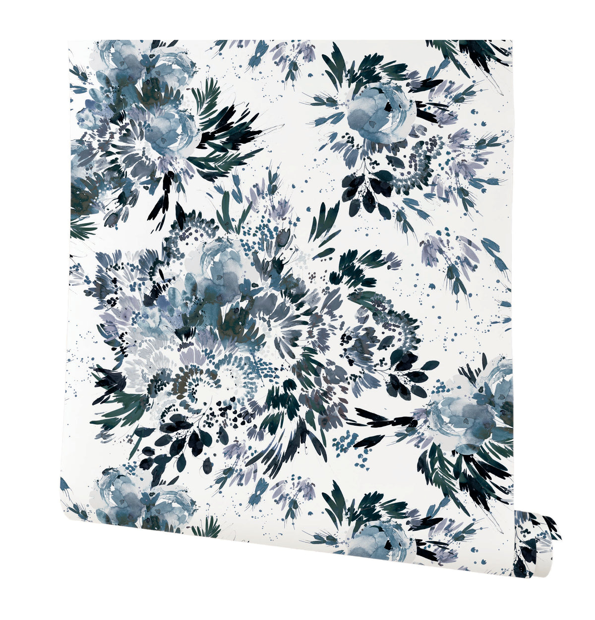 Midnight Garden in Indigo