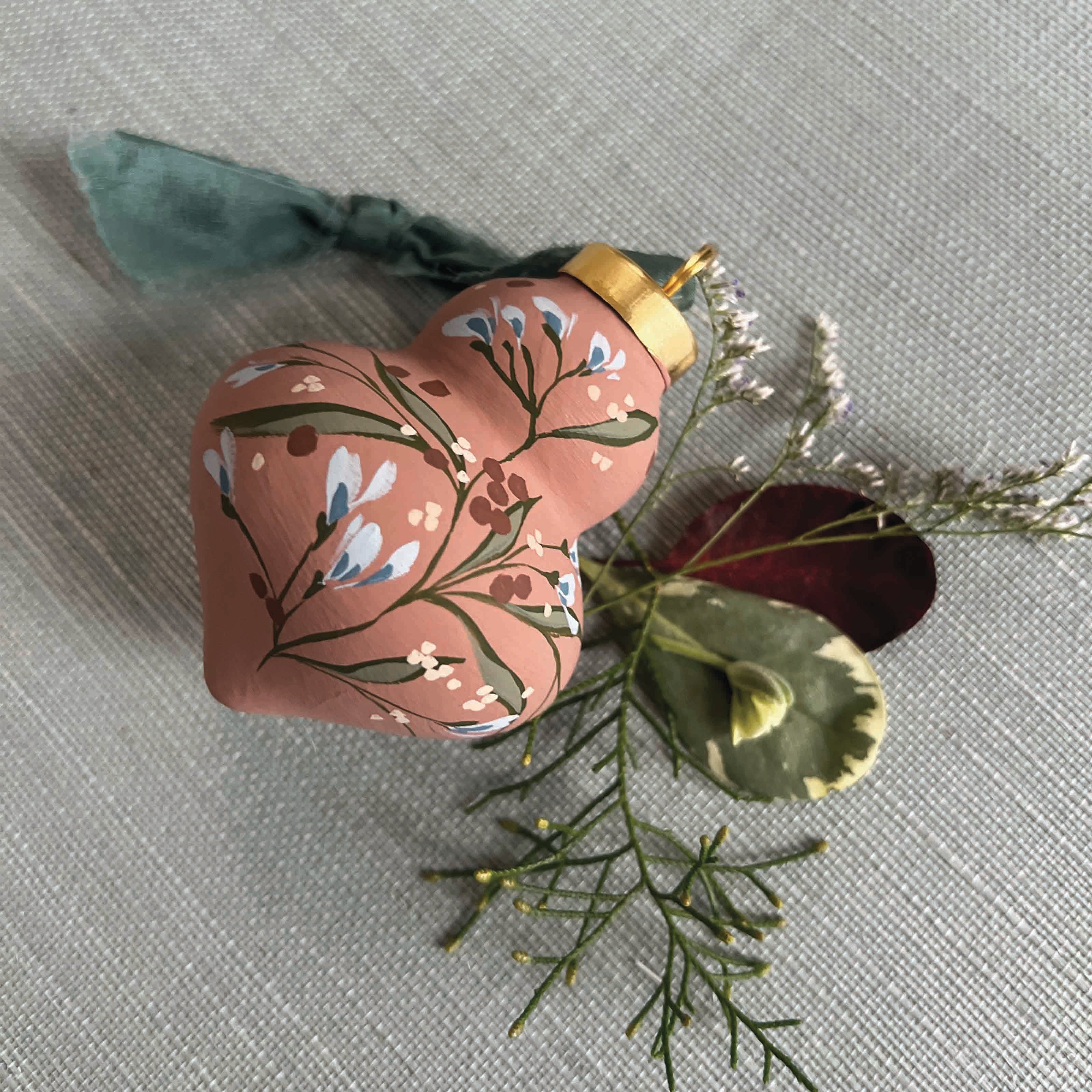 Periwinkle Garden Ornament