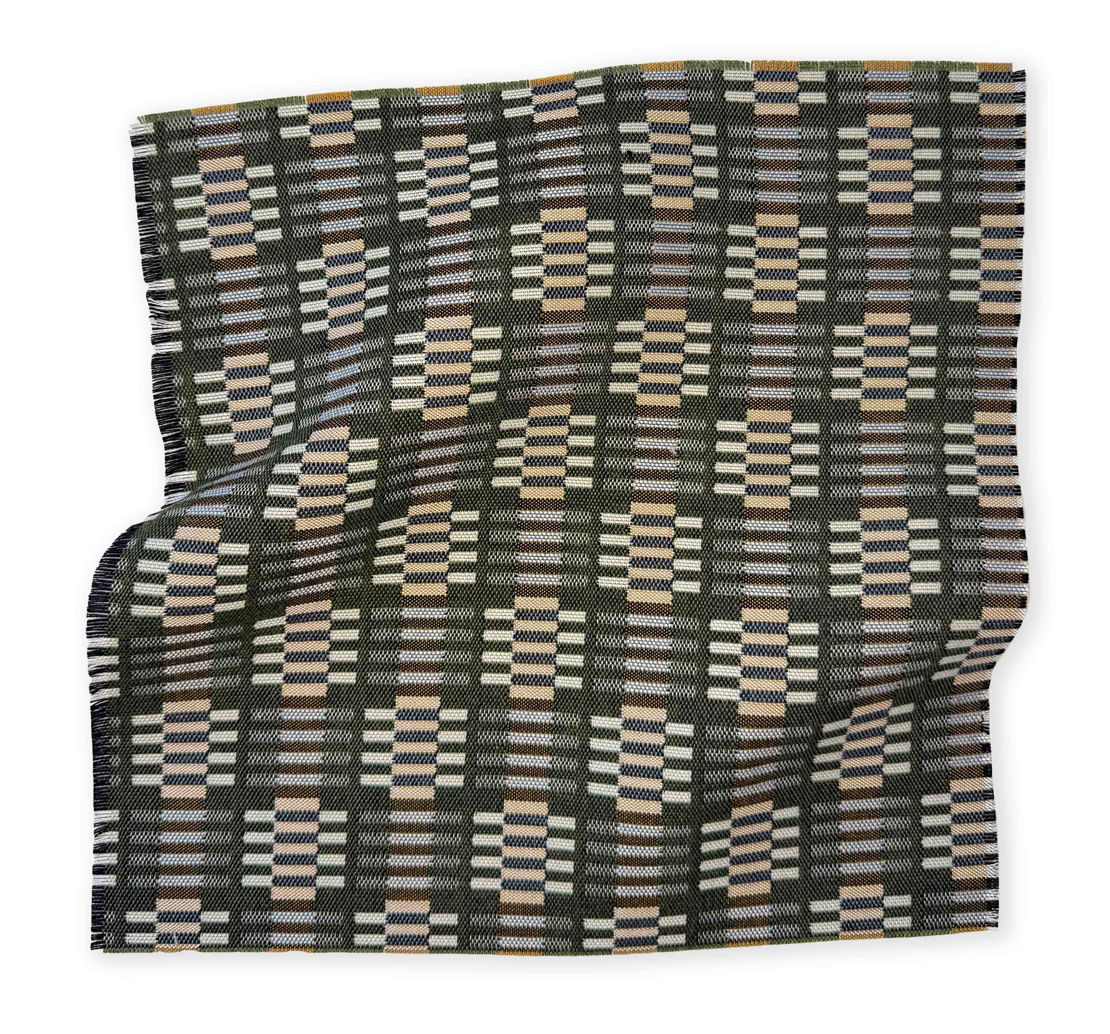 Pillar in Olive Fabric Sample