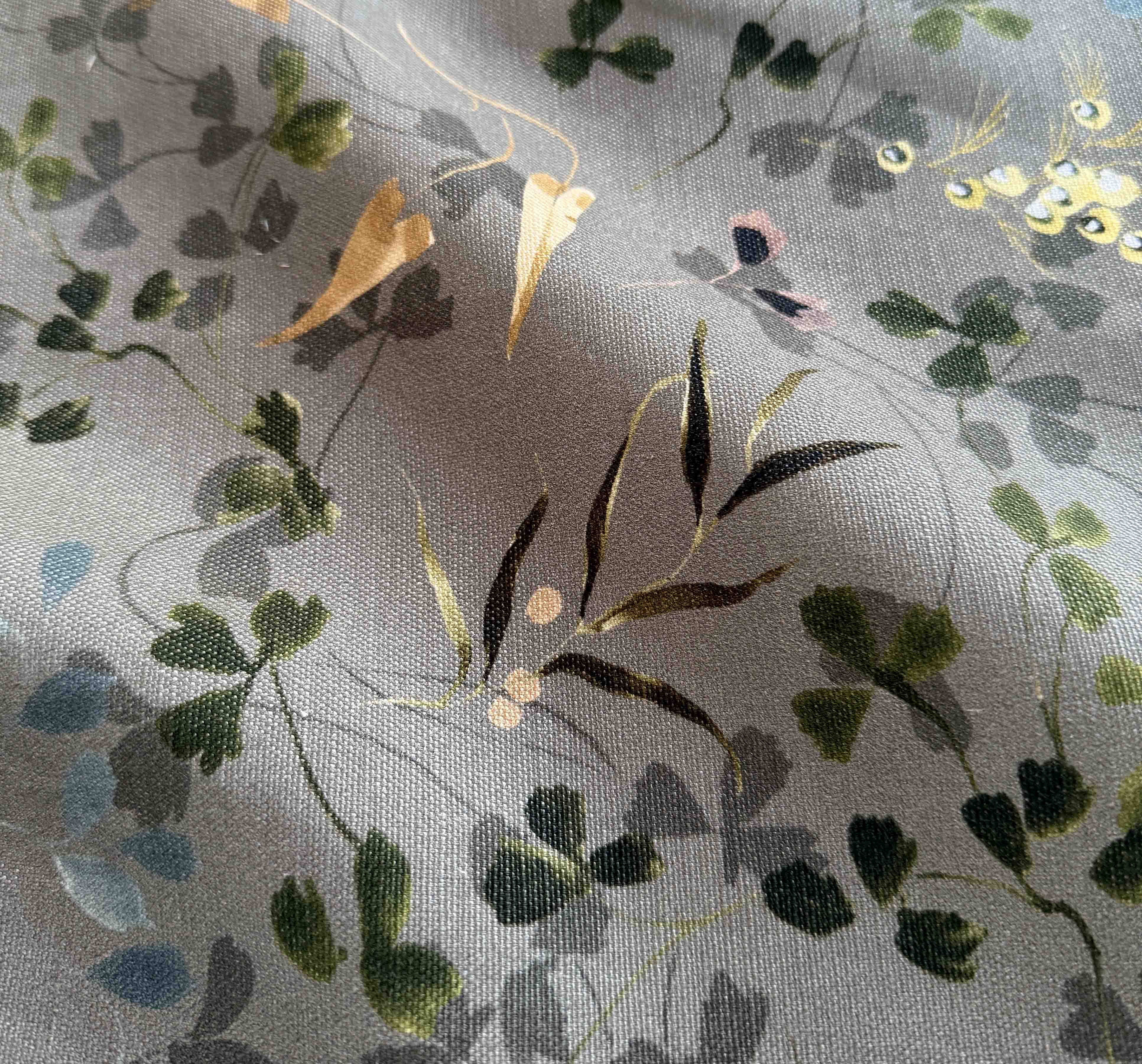 Verte in Mink Fabric Sample