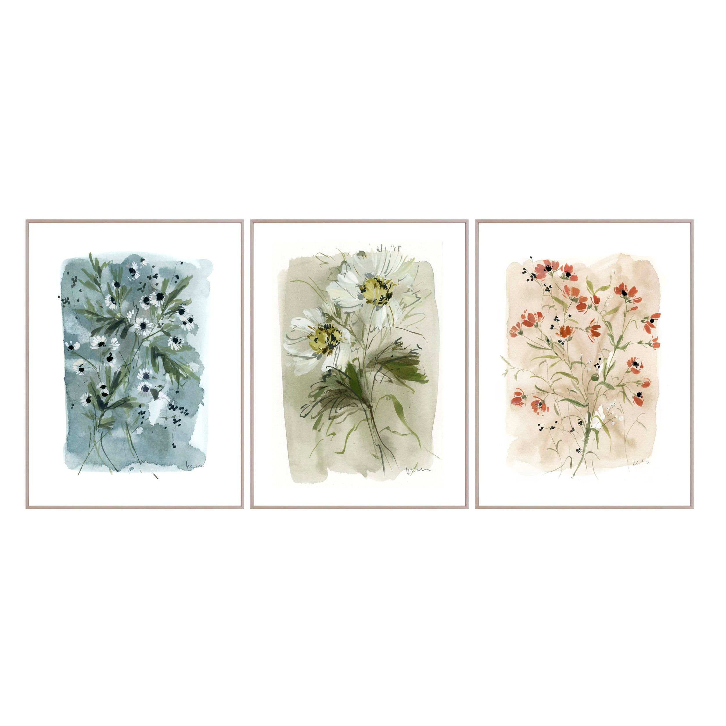 Botanicals (set of three)