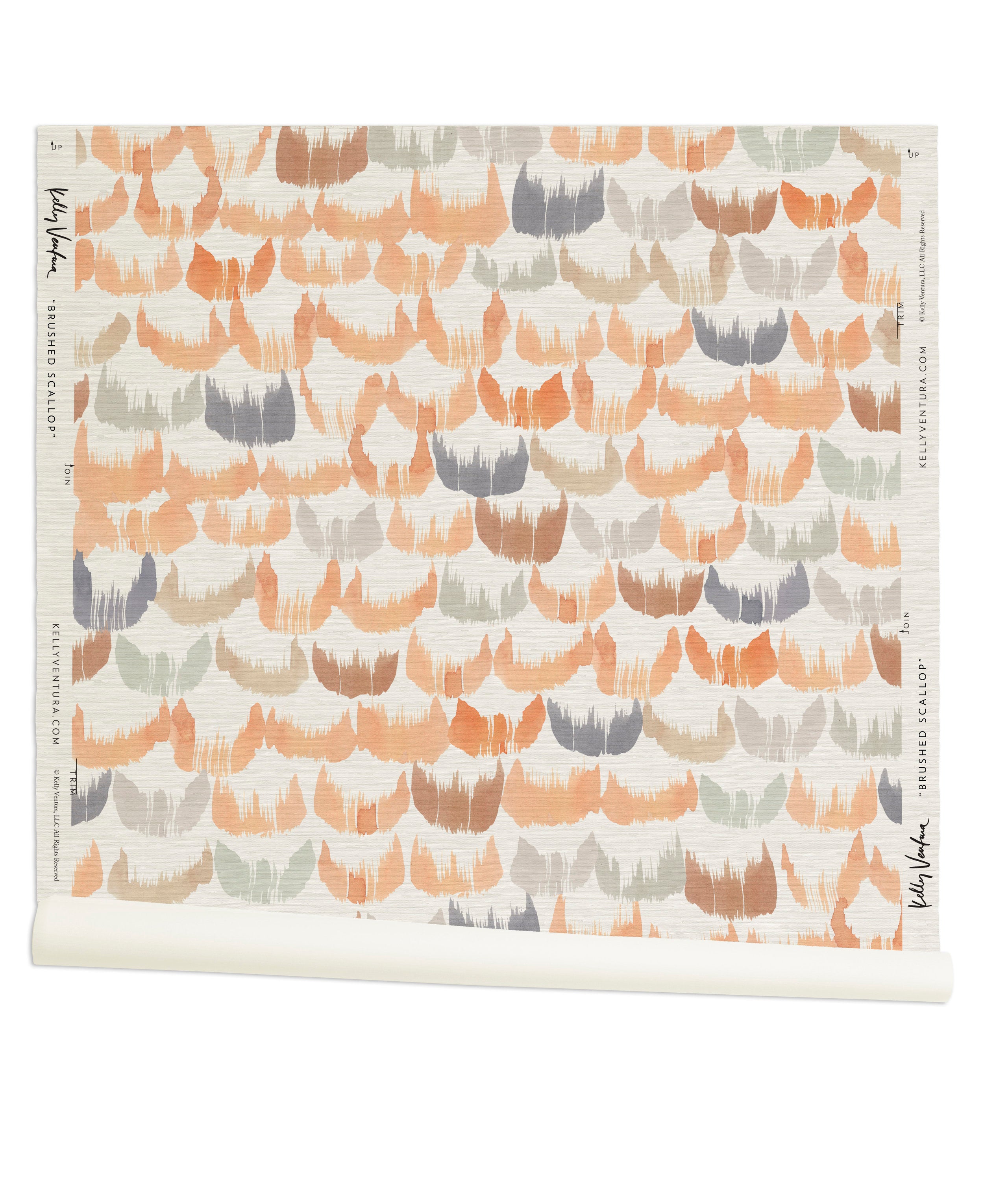 Brushed Scallop in Blush