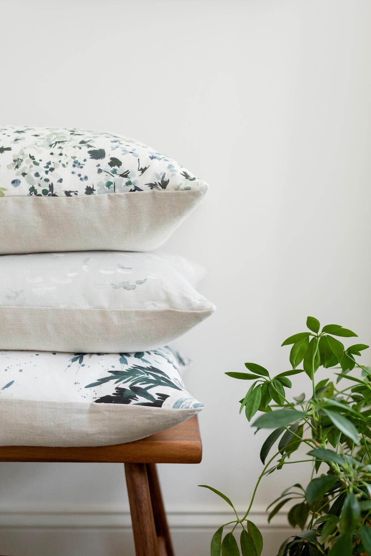 Midnight Garden in Indigo Pillow Cover