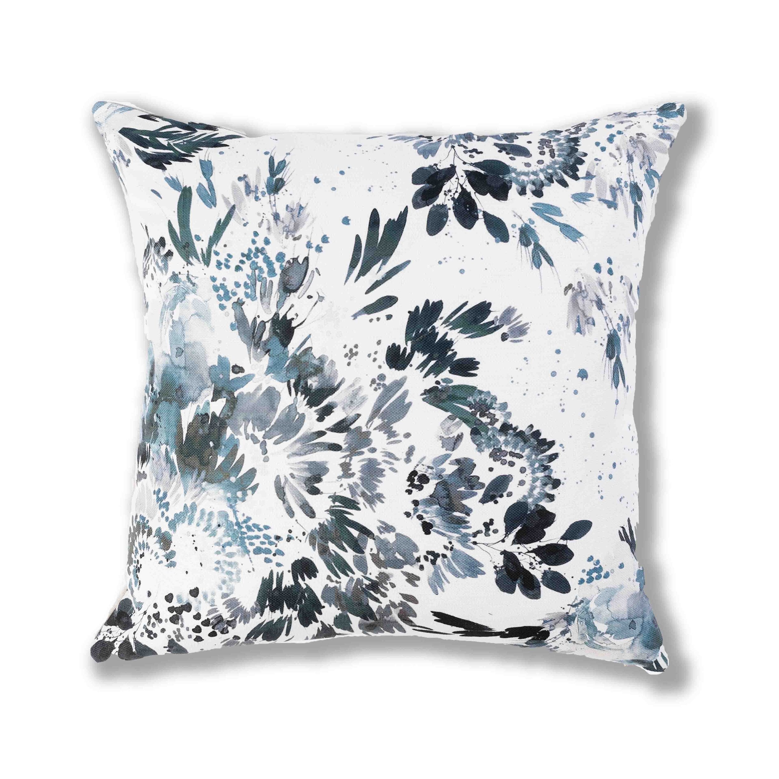 Midnight Garden in Indigo Pillow Cover