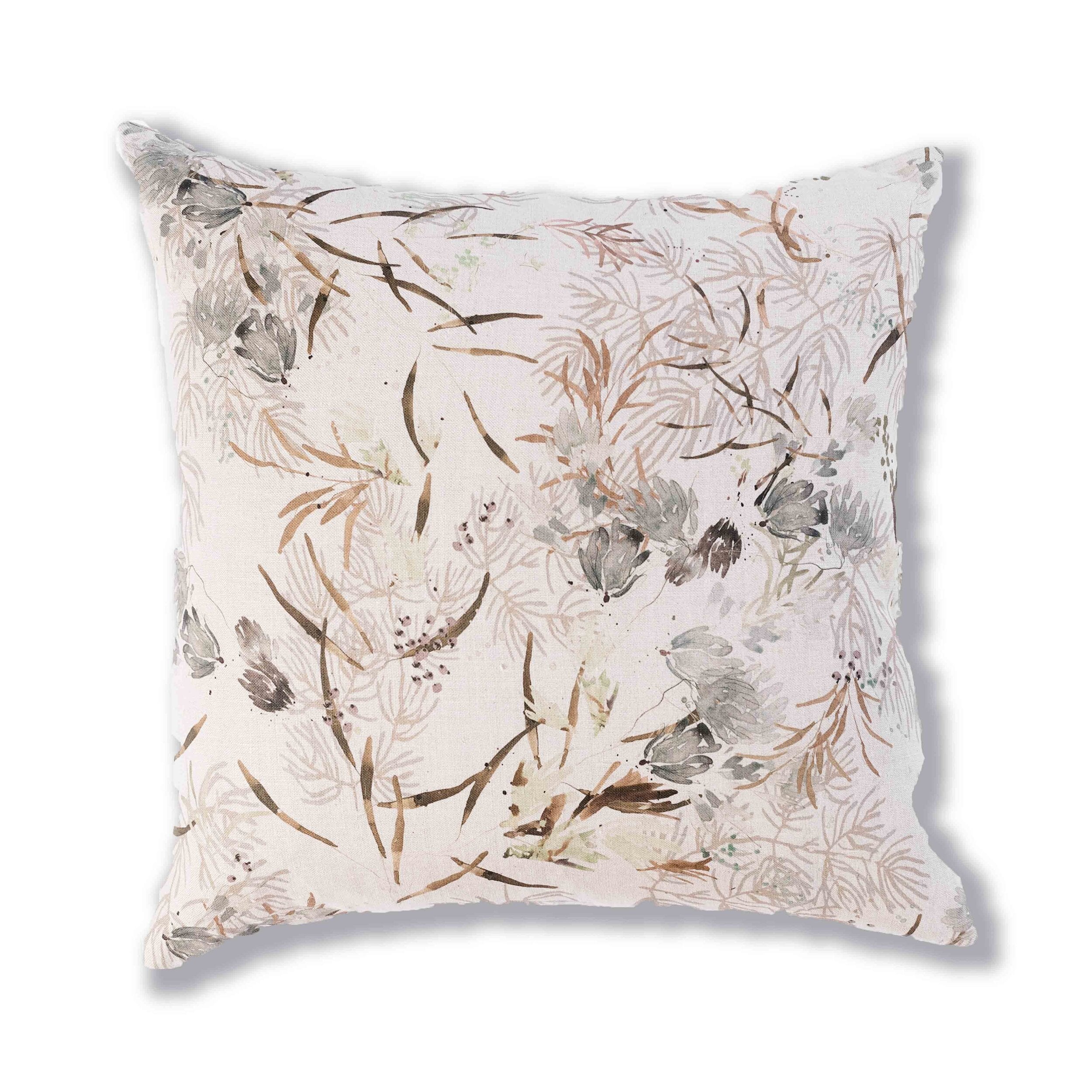 Meadow in Linen Pillow Cover