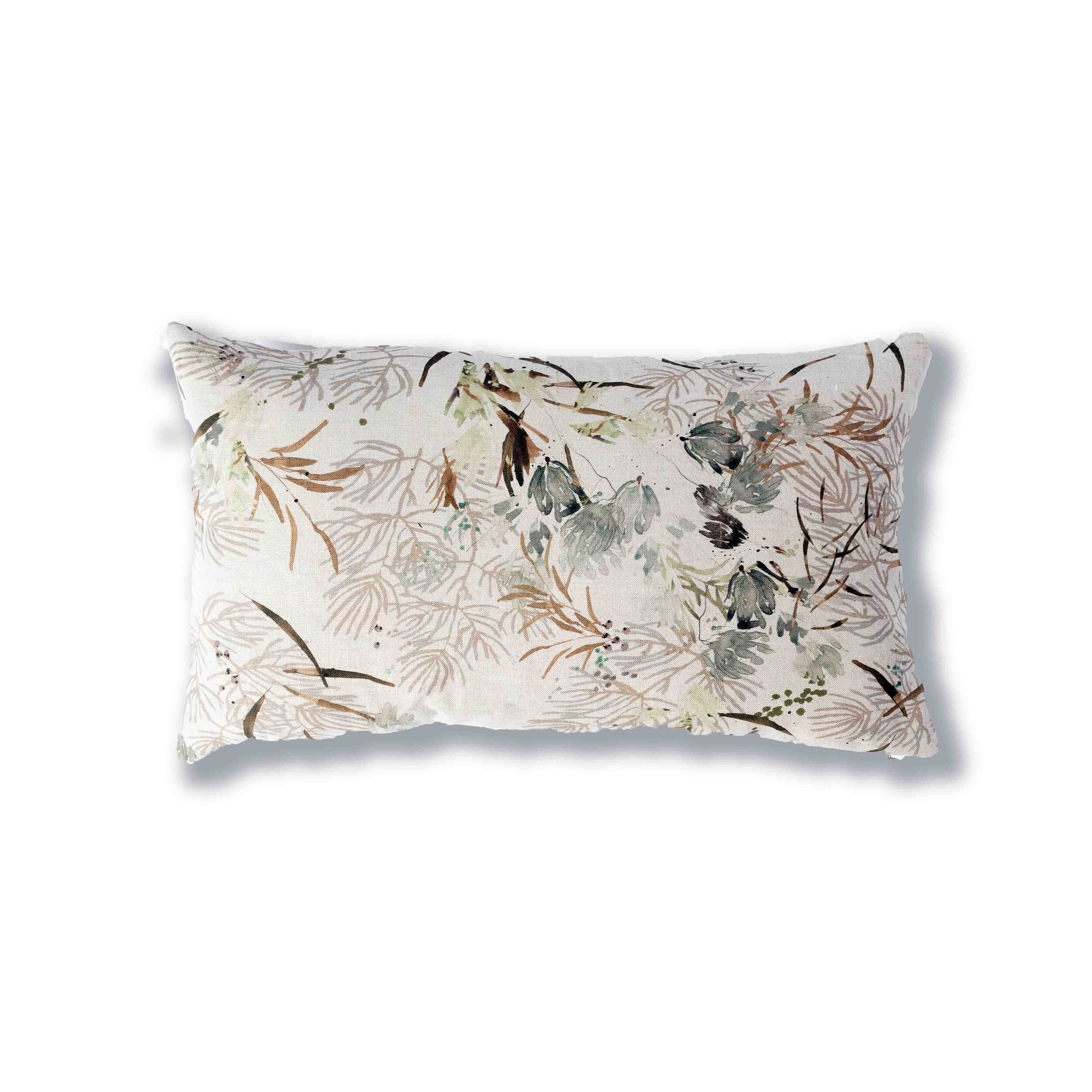 Meadow in Linen Pillow Cover