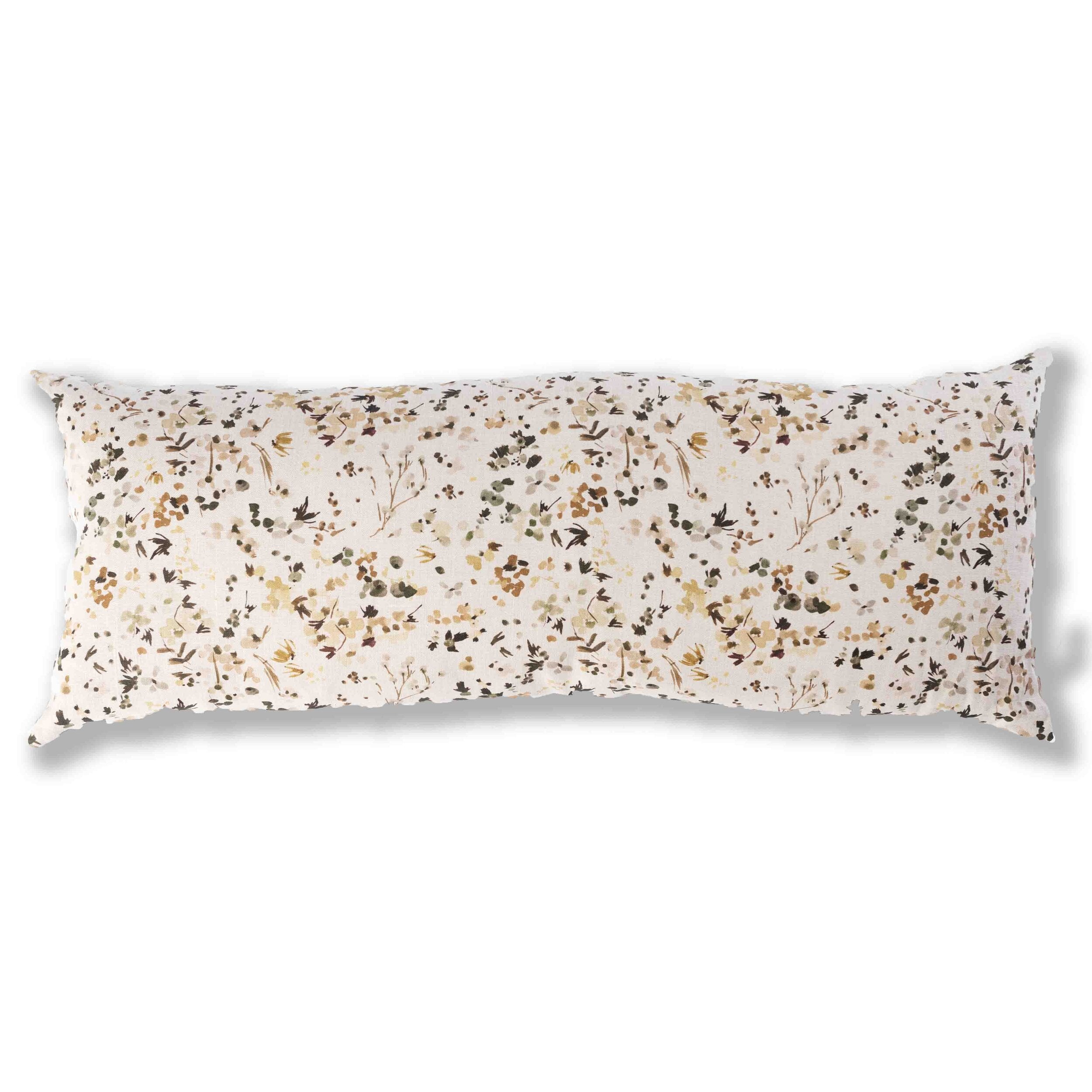 Wildflower Field in Hazel Pillow Cover