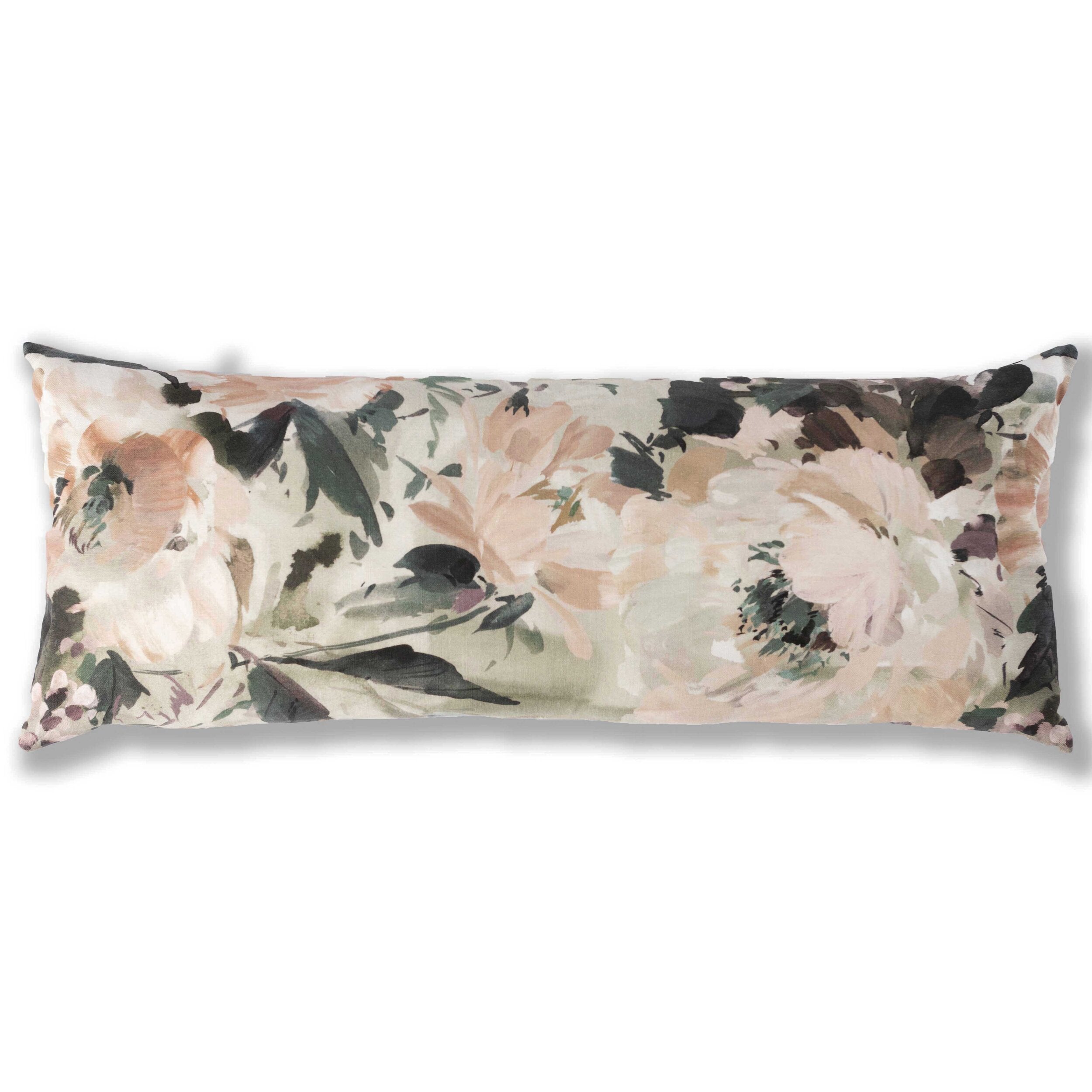 Peonia in Apricot Pillow Cover