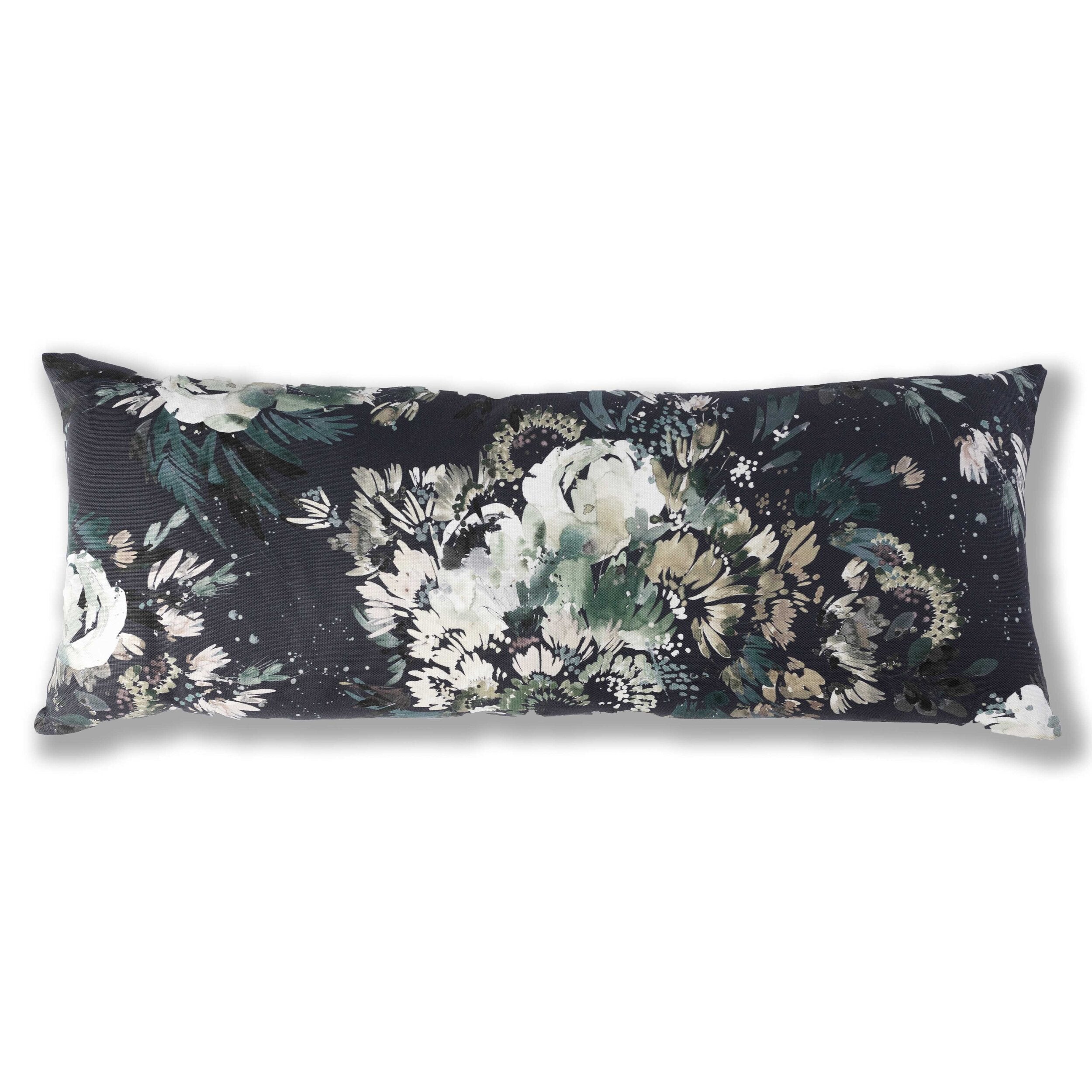 Midnight Garden in Midnight Pillow Cover