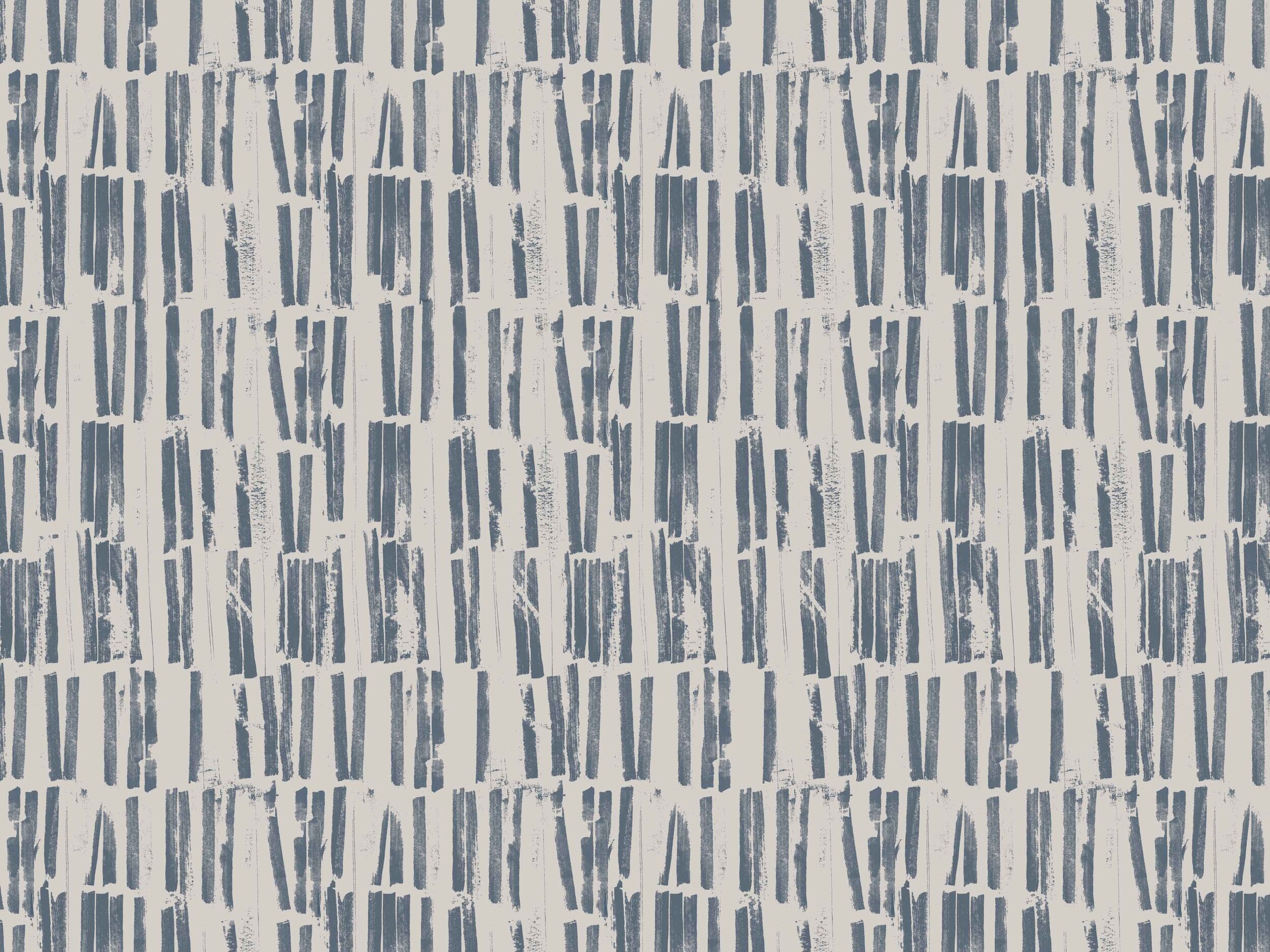 Margin in Indigo Fabric