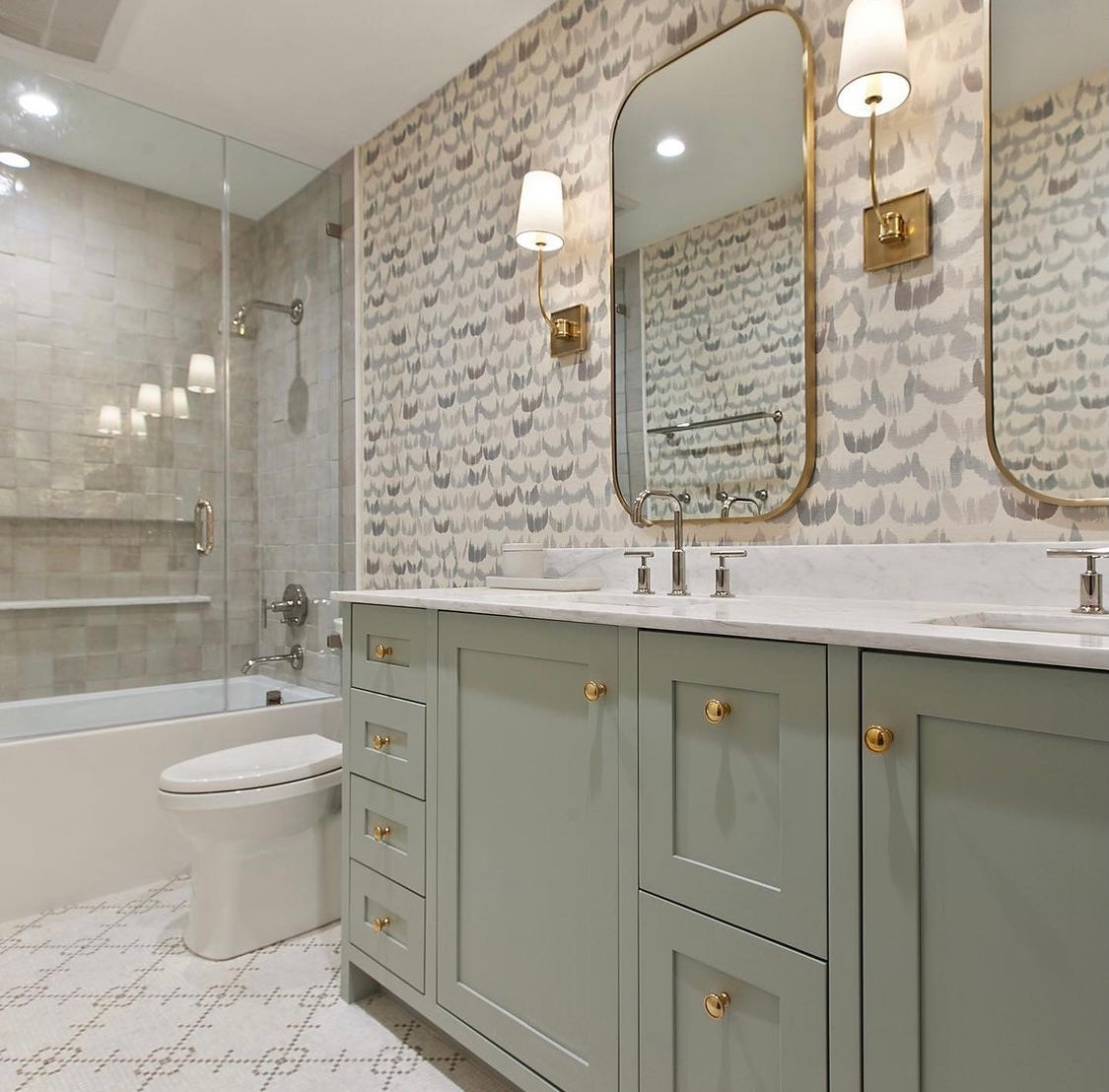 Brushed Scallop in Blue