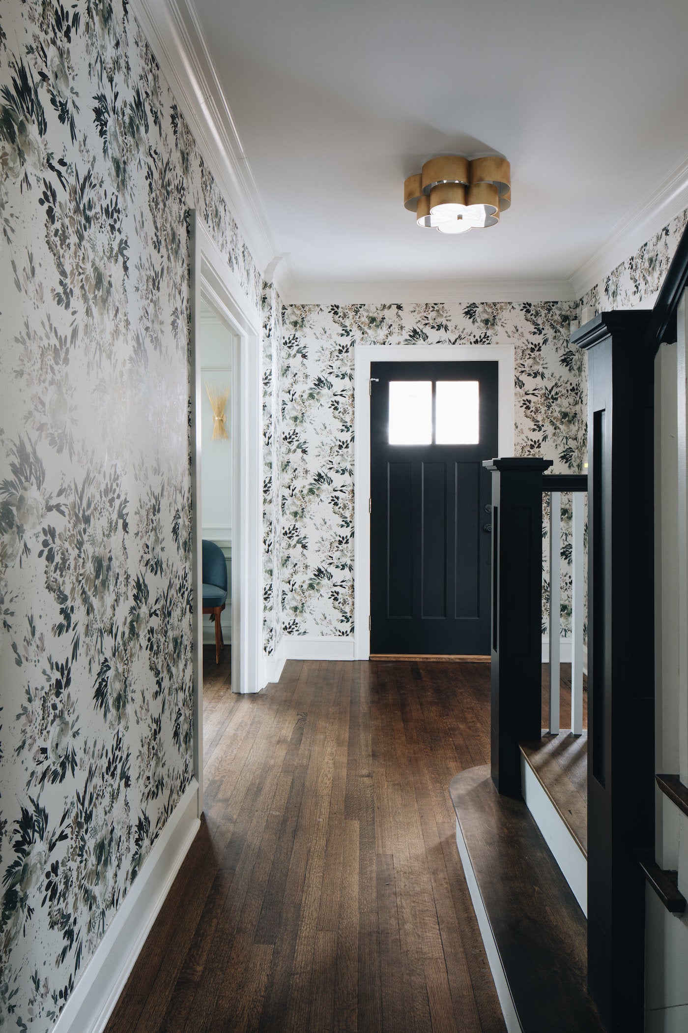 Midnight Garden in Linen