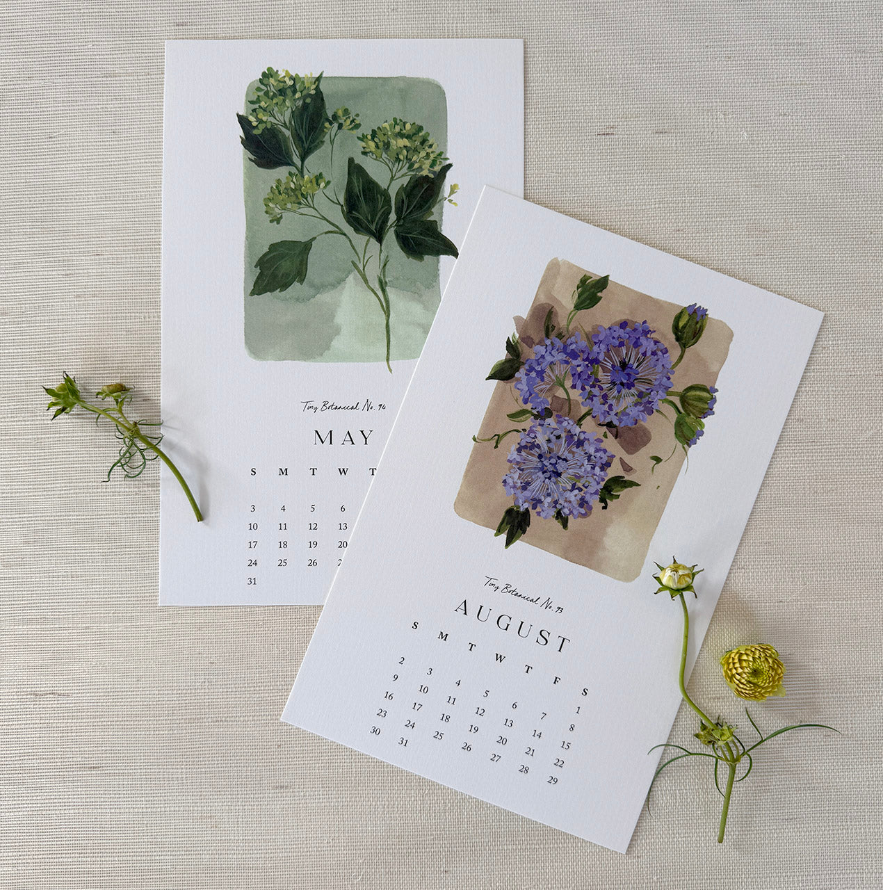 2026 Tiny Botanicals Calendar