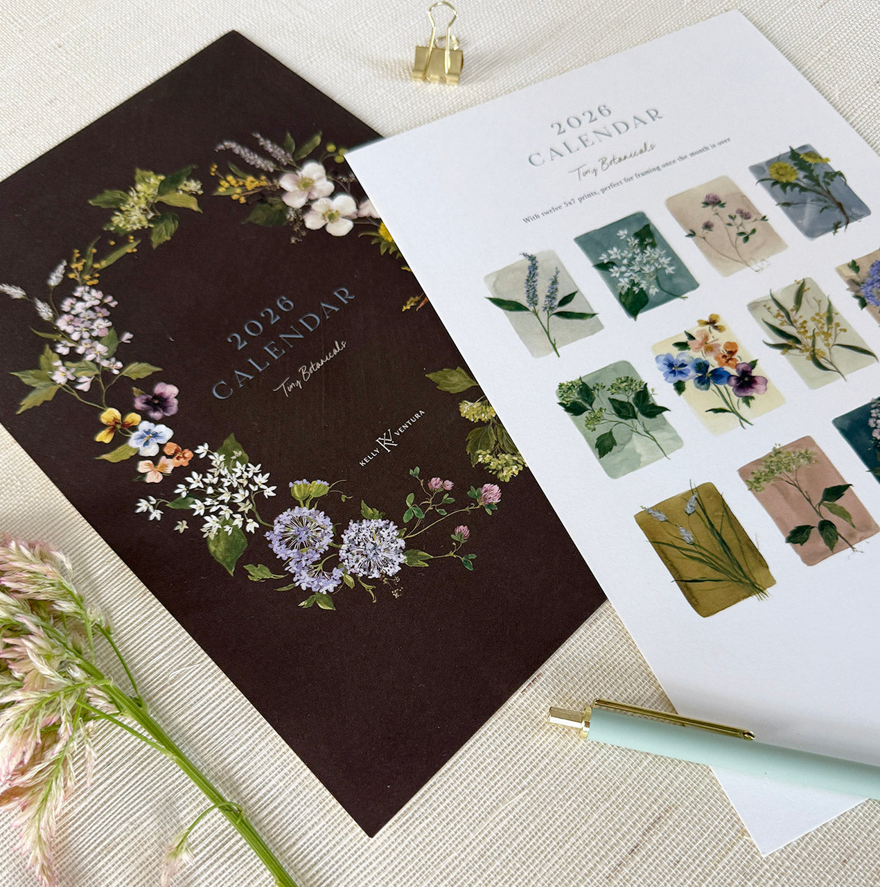 2026 Tiny Botanicals Calendar