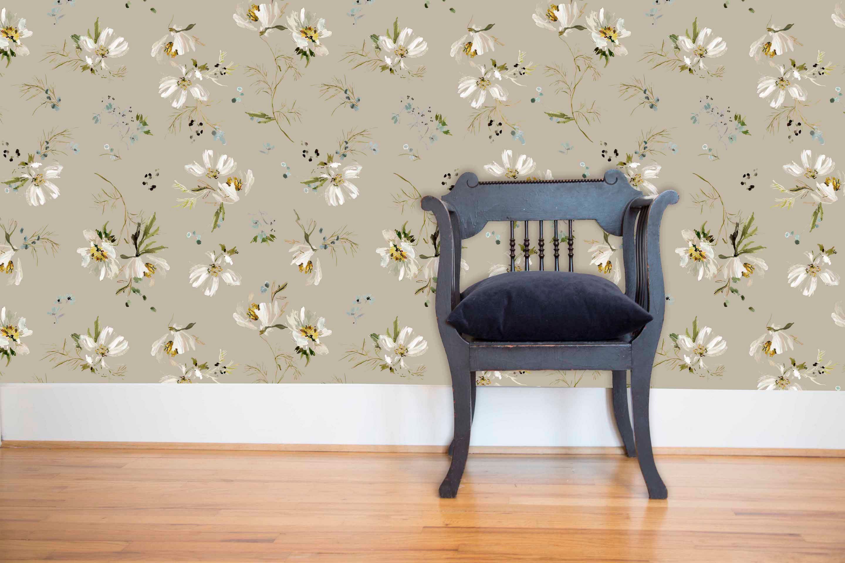 Cosmos in Linen Sample