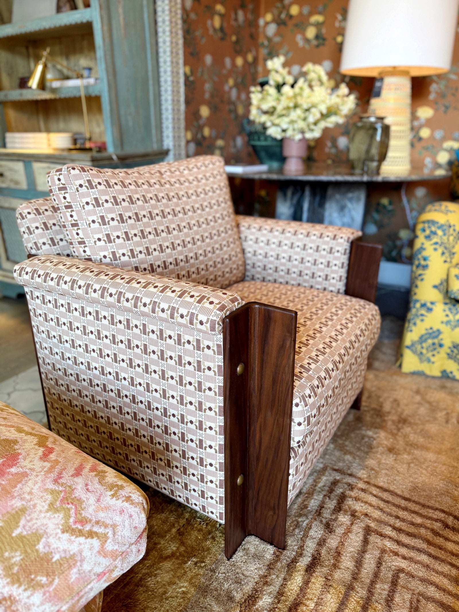 Cricket in Sienna Fabric Sample