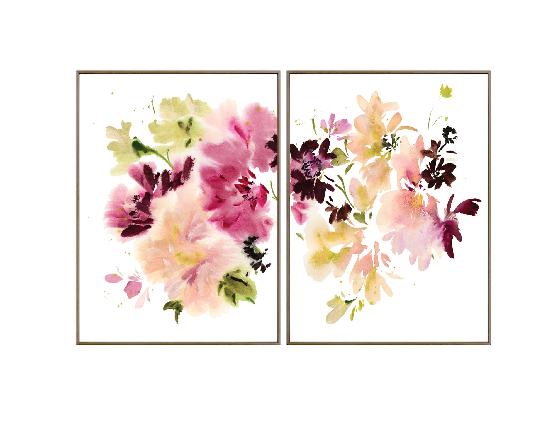 Dahlia Study No.1  (set of two)