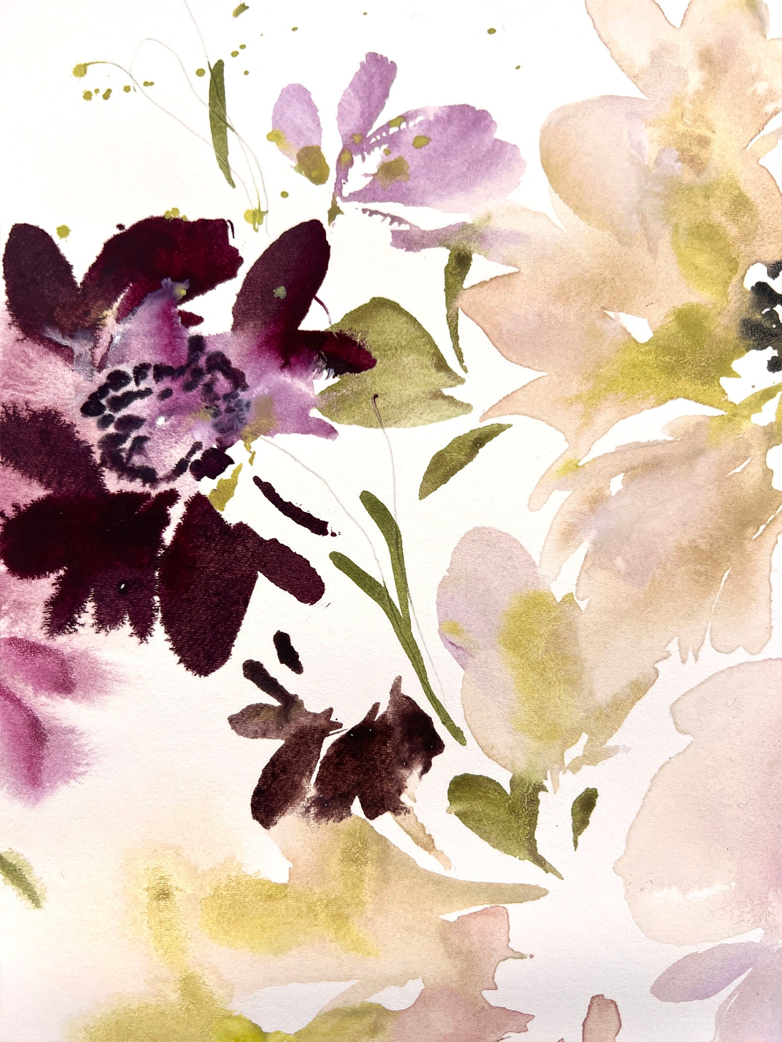 Dahlia Study No 3 (Set of 2)