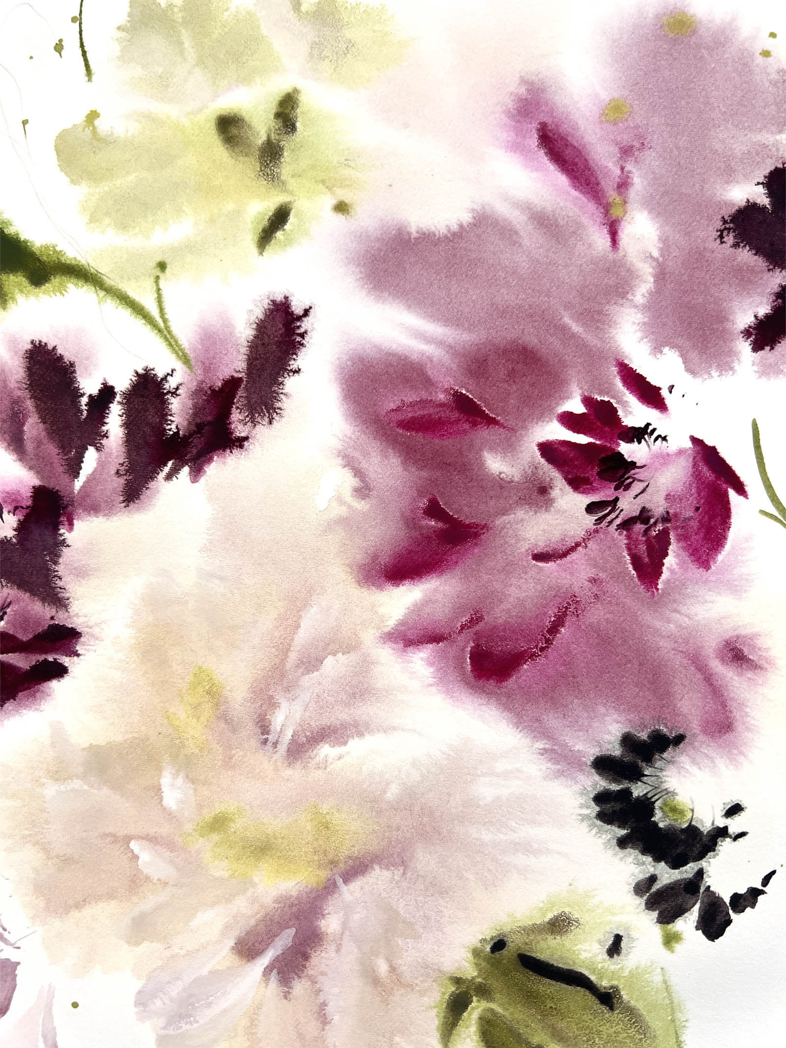 Dahlia Study No 3 (Set of 2)