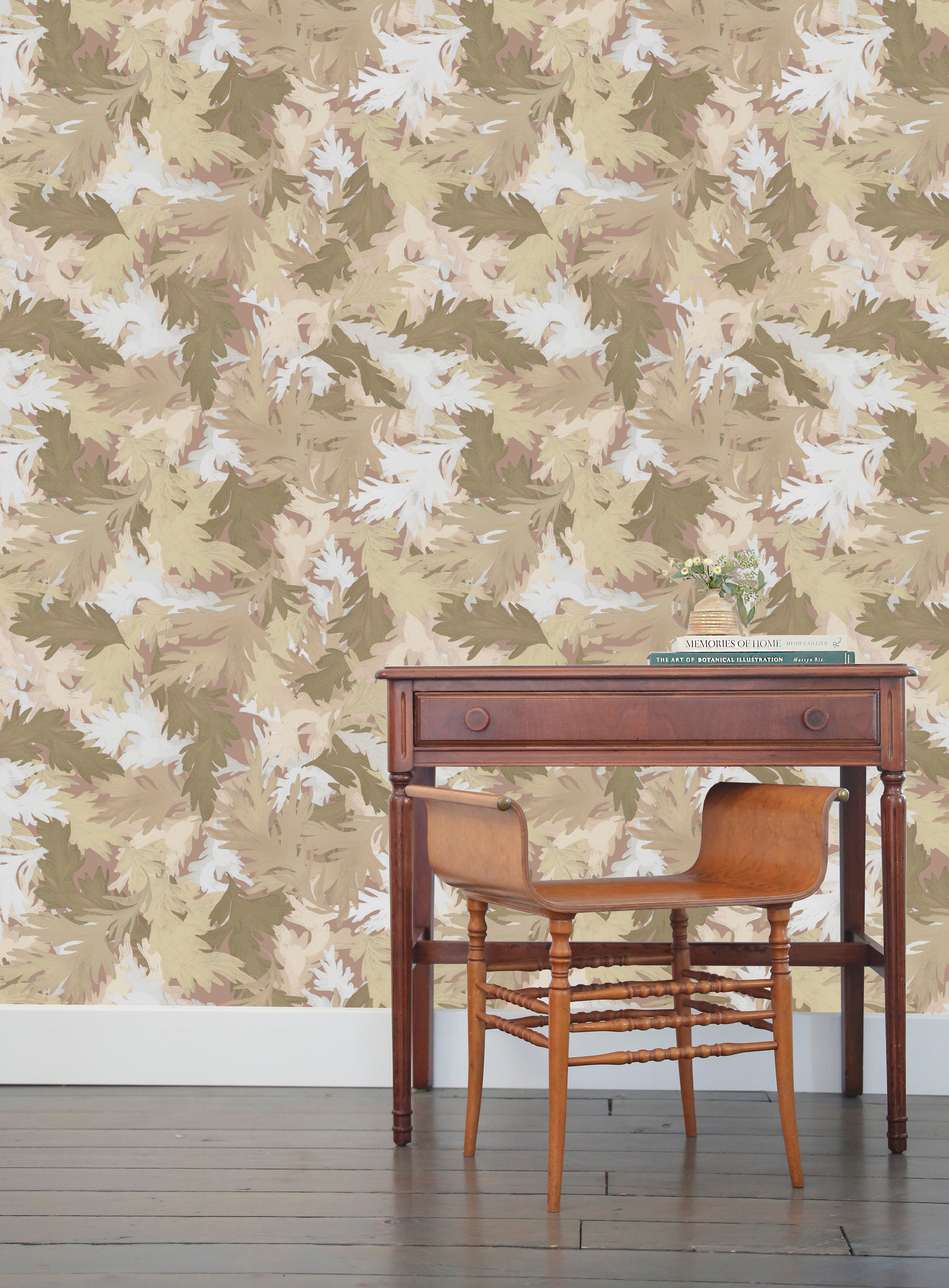 Foliage in Ochre Sample