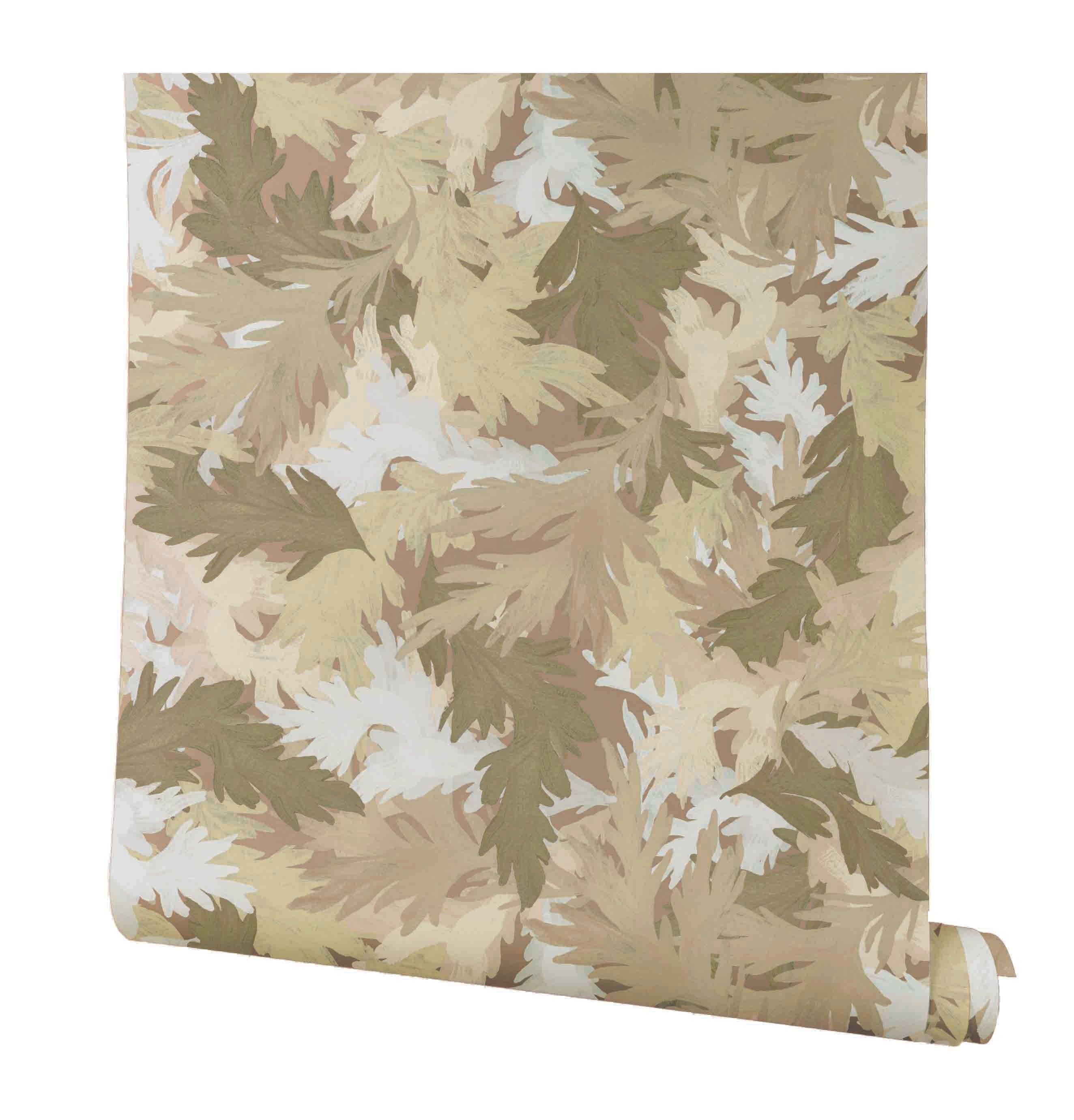 Foliage in Ochre Sample