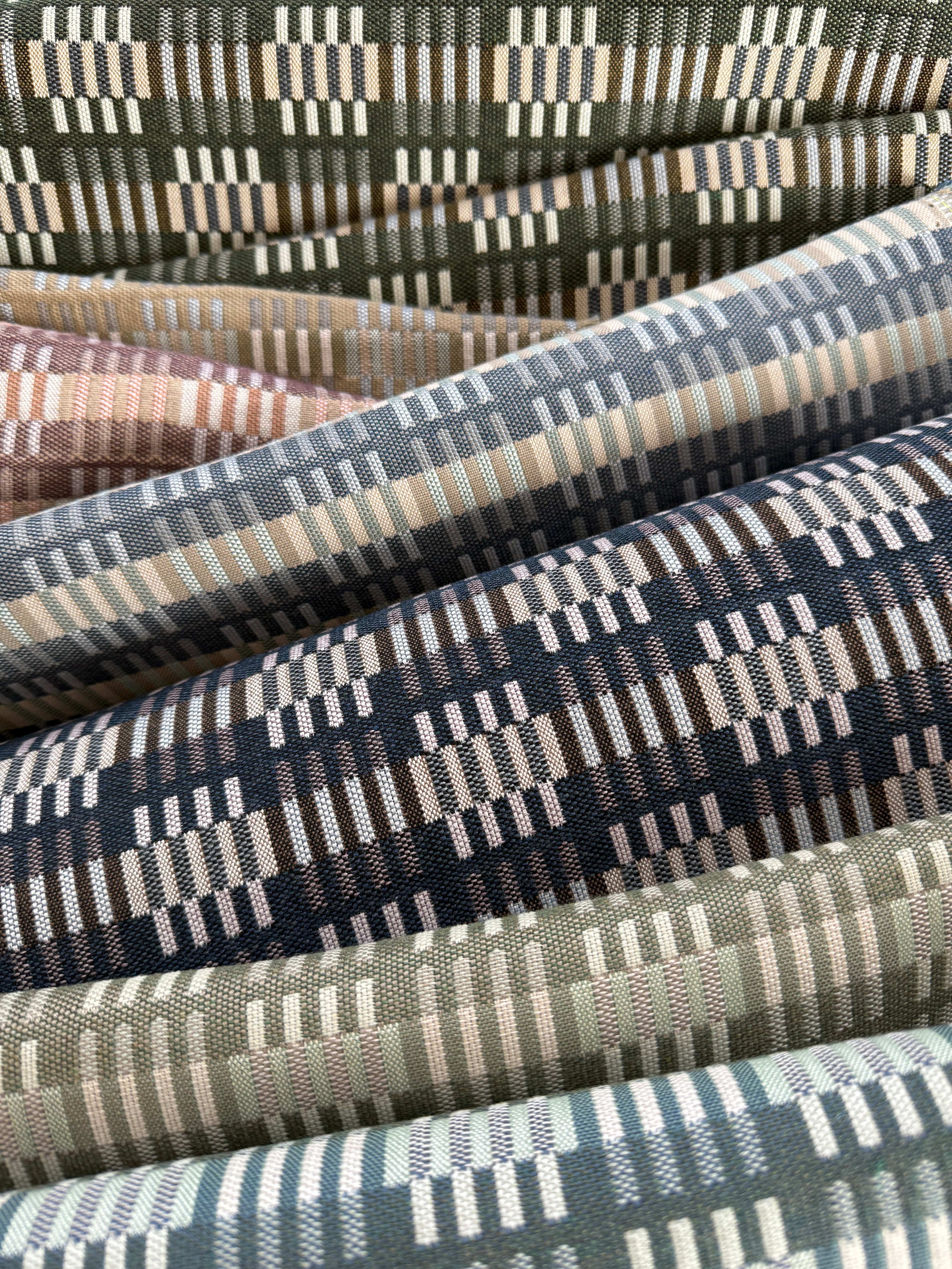 Pillar in River Fabric Sample