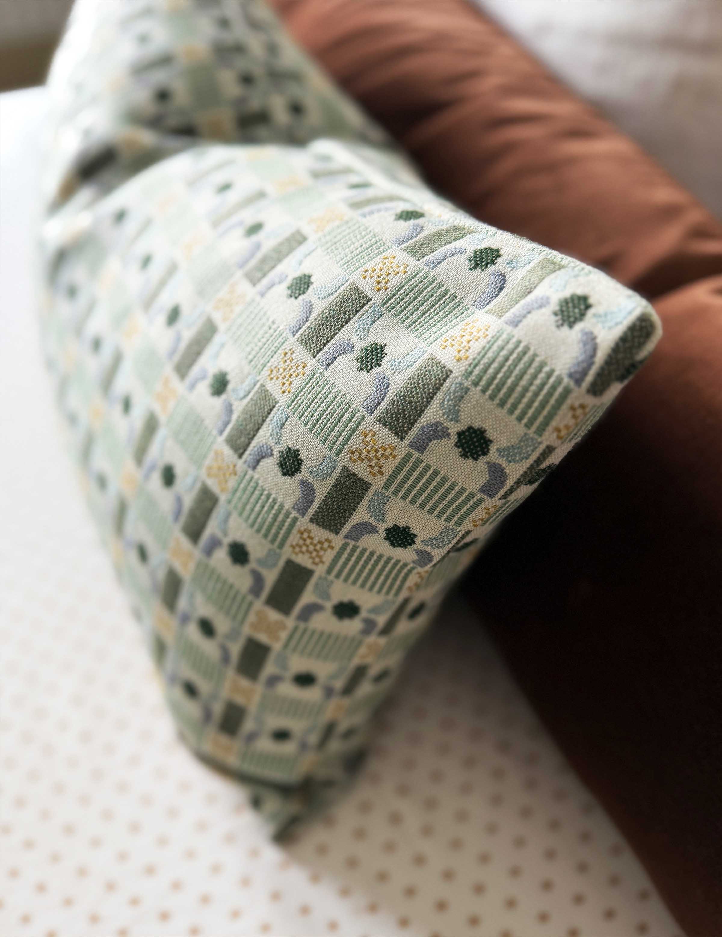 Cricket in Fern Fabric Sample