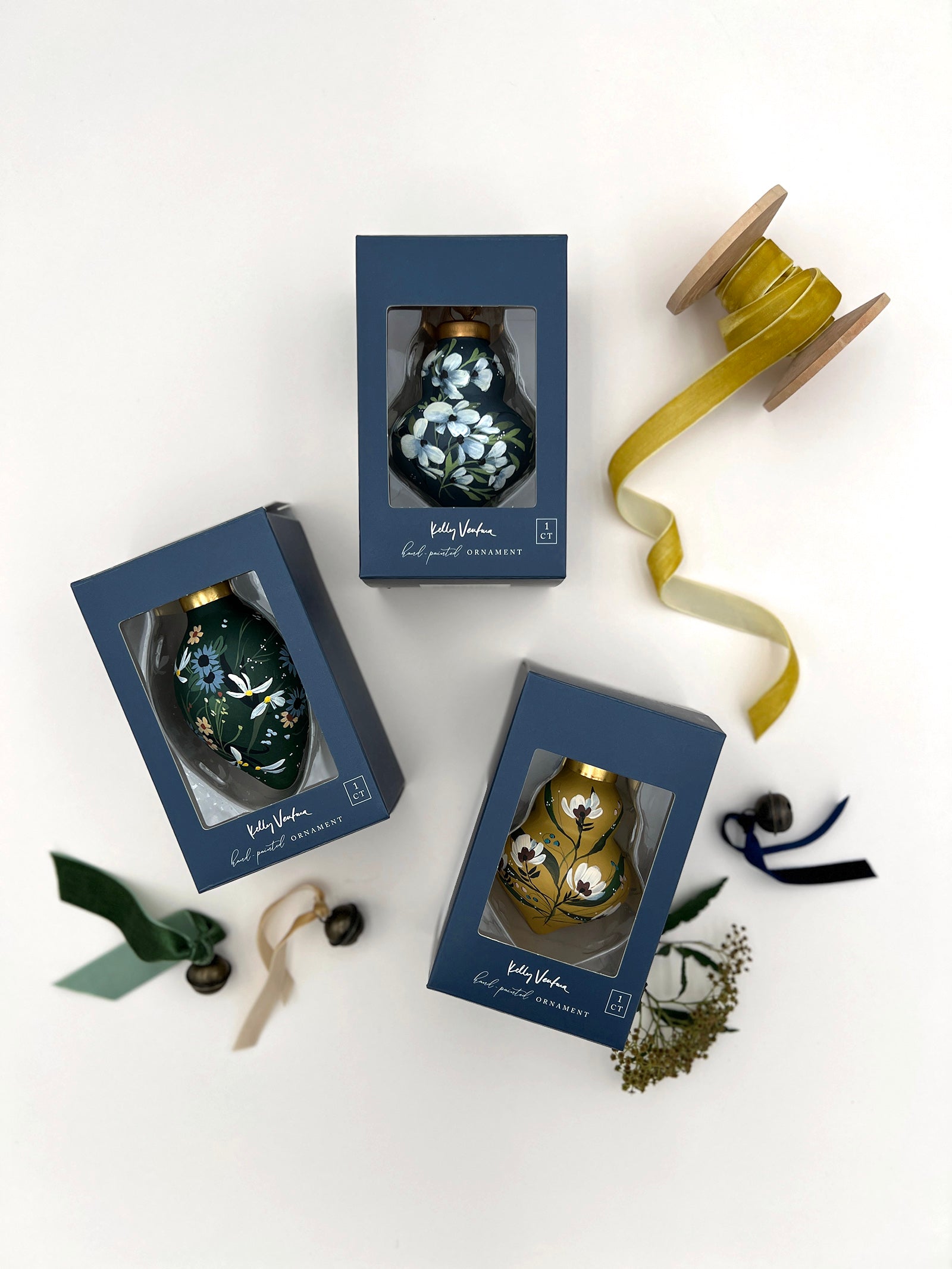 Rosebay Hand-Painted Ornament