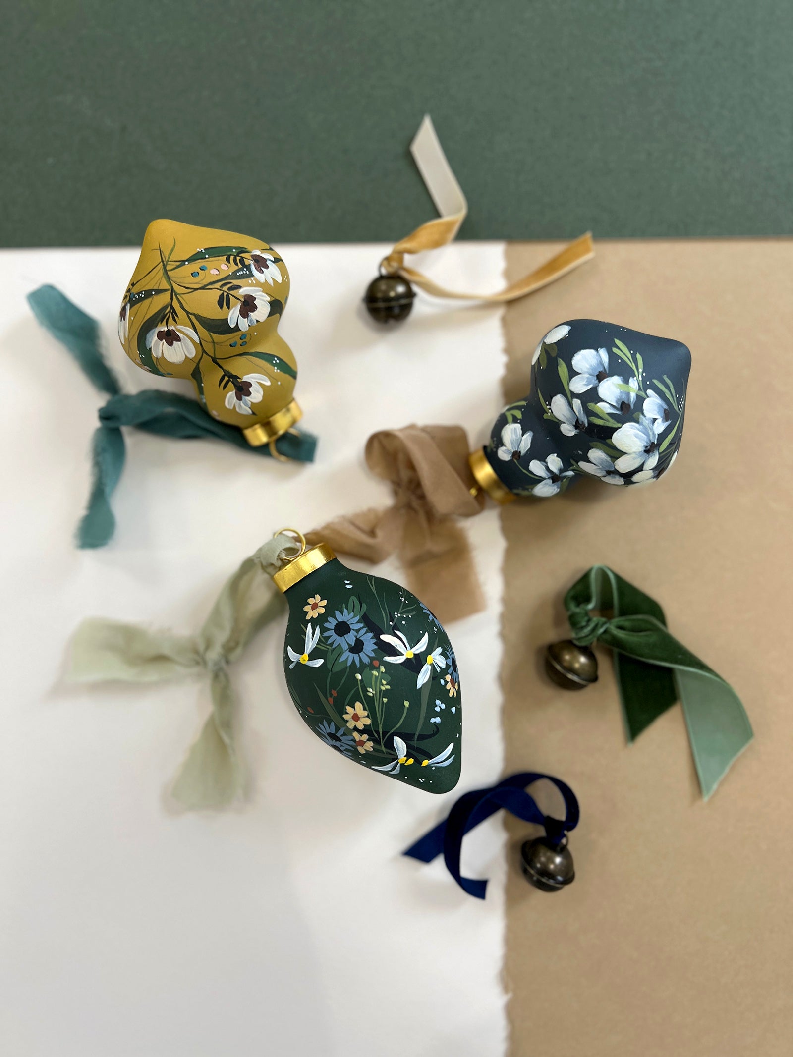 Eden Hand-Painted Ornament